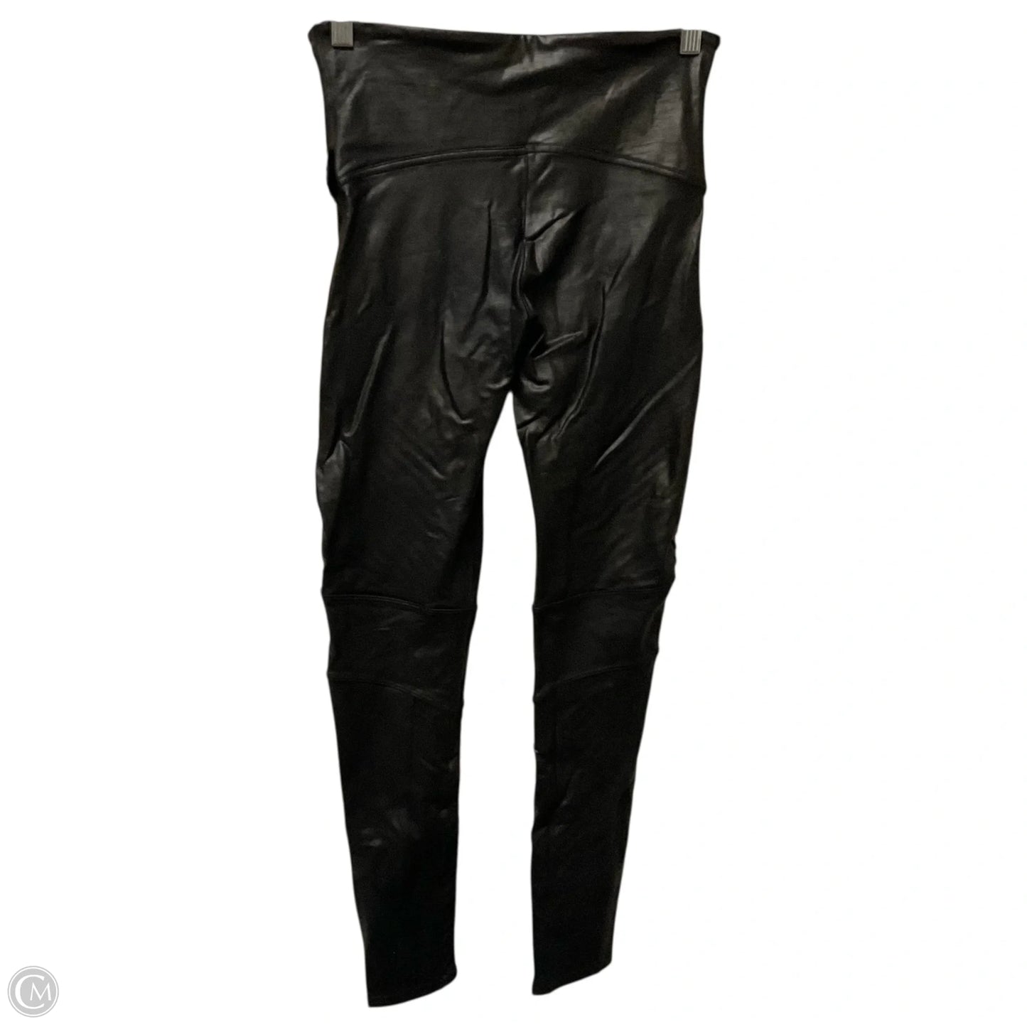 Athletic Leggings By Spanx In Black, Size: L