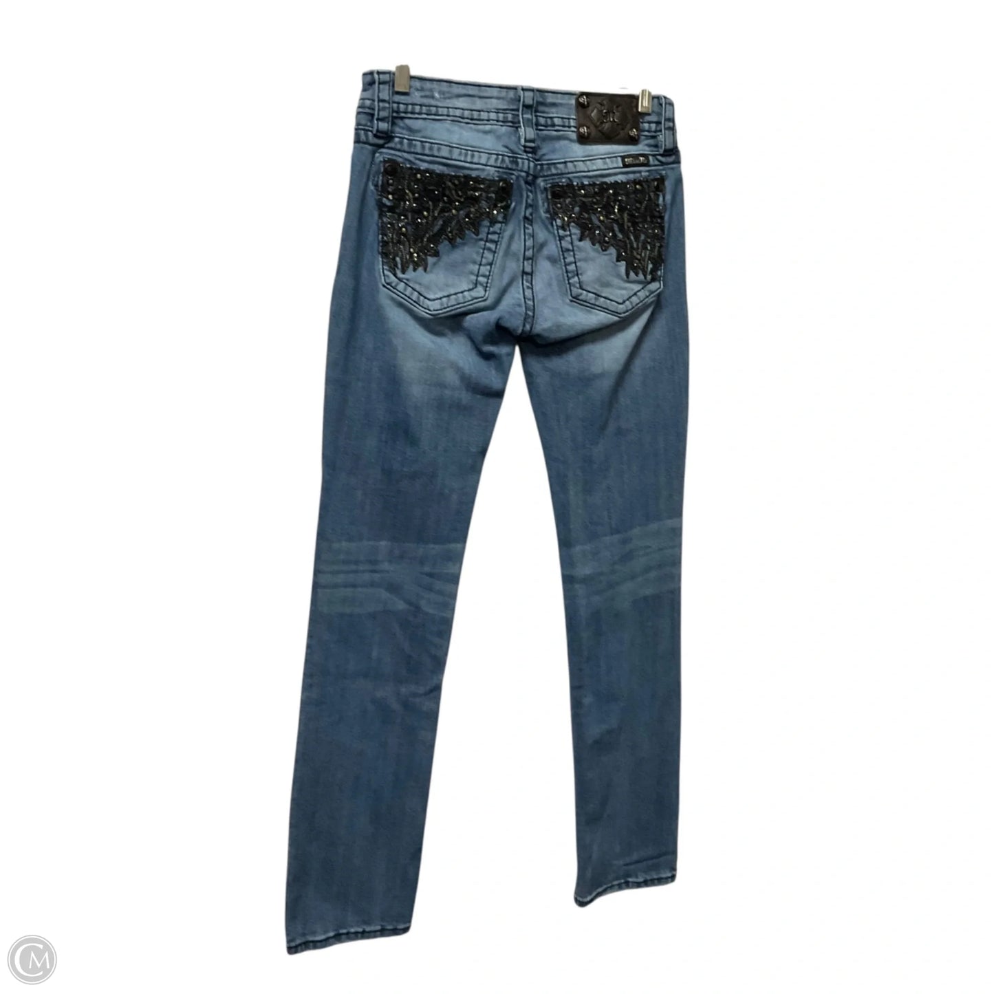 Jeans Skinny By Miss Me In Blue Denim, Size: 6