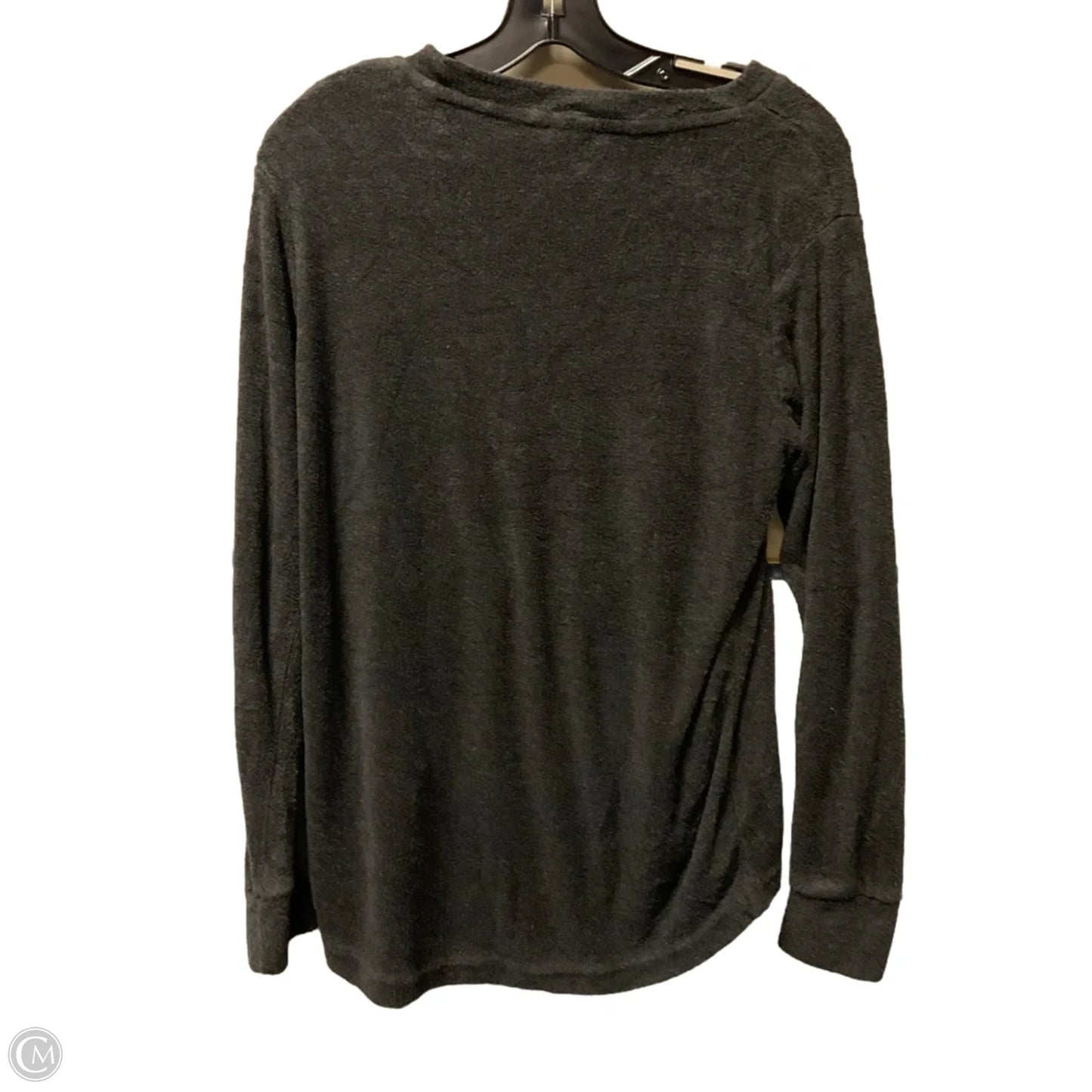Top Long Sleeve By Clothes Mentor In Grey, Size: S