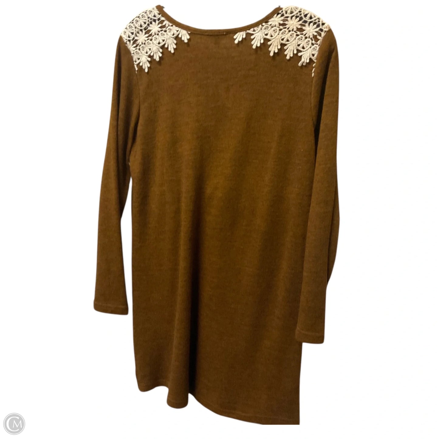 Tunic Long Sleeve By Jodifl In Brown, Size: S