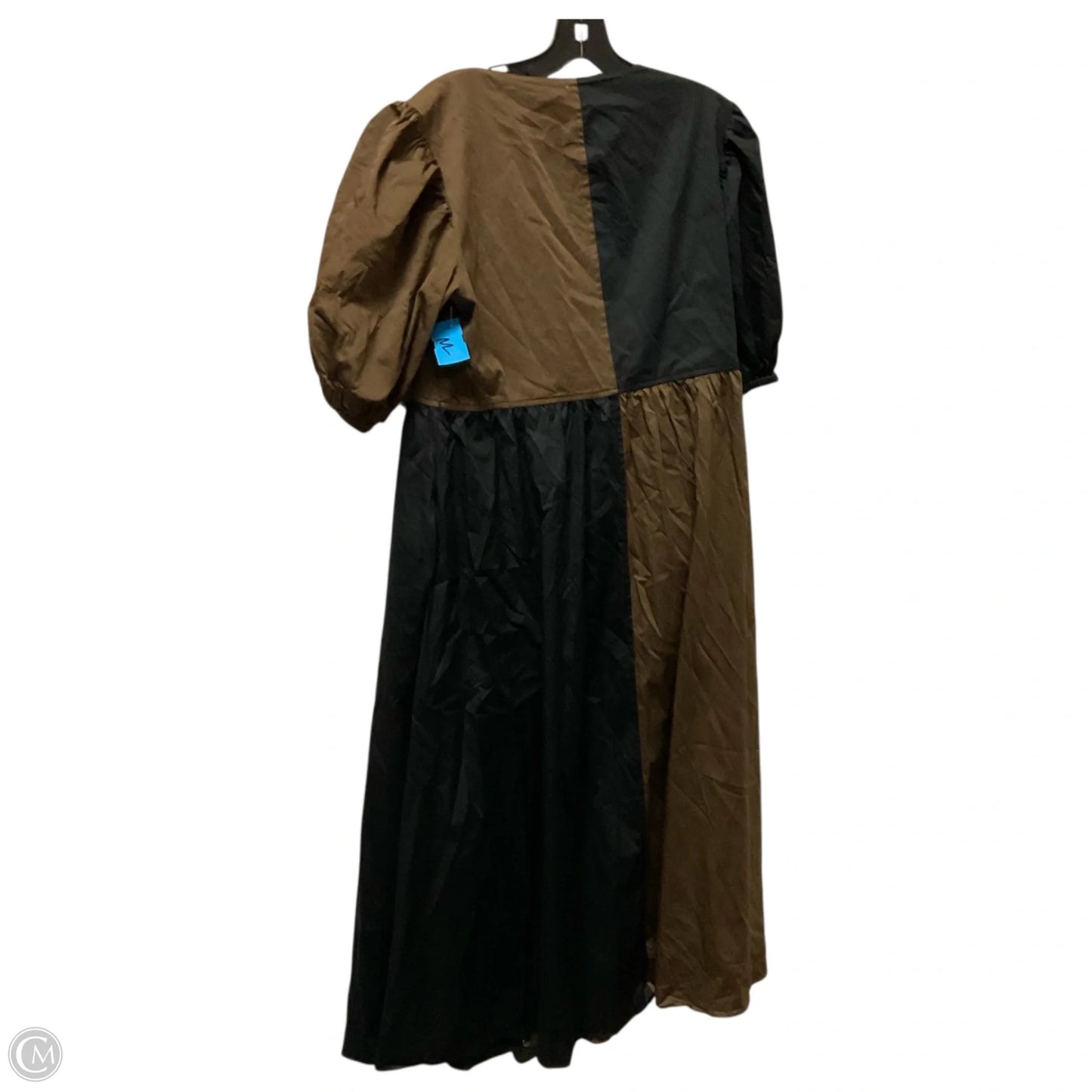 Dress Casual Maxi By Crosby In Black & Brown, Size: M