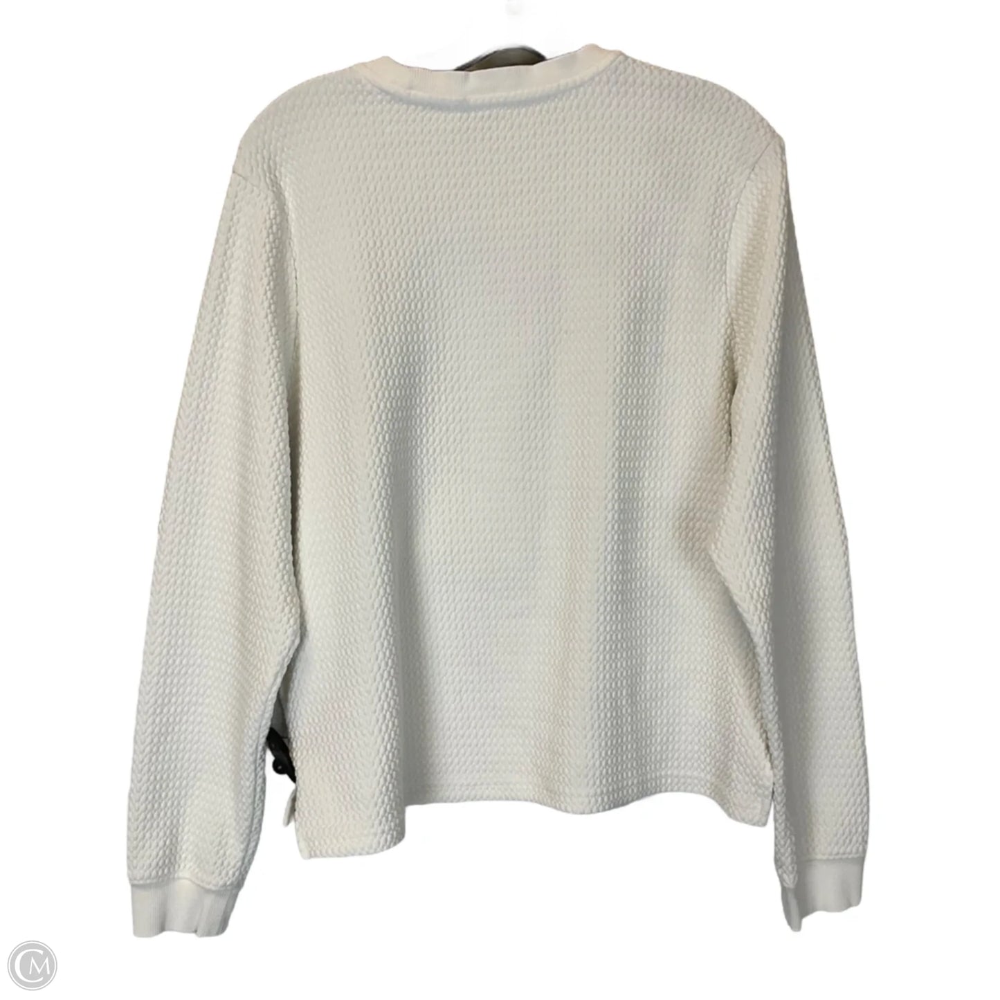 Sweatshirt Crewneck By Puma In White, Size: L