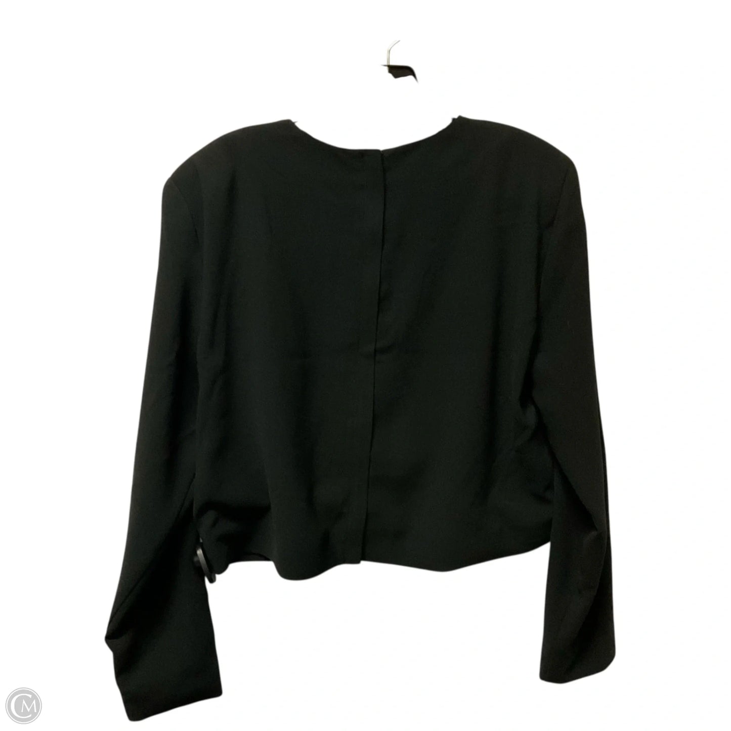 Top Long Sleeve By Ann Taylor In Black, Size: L