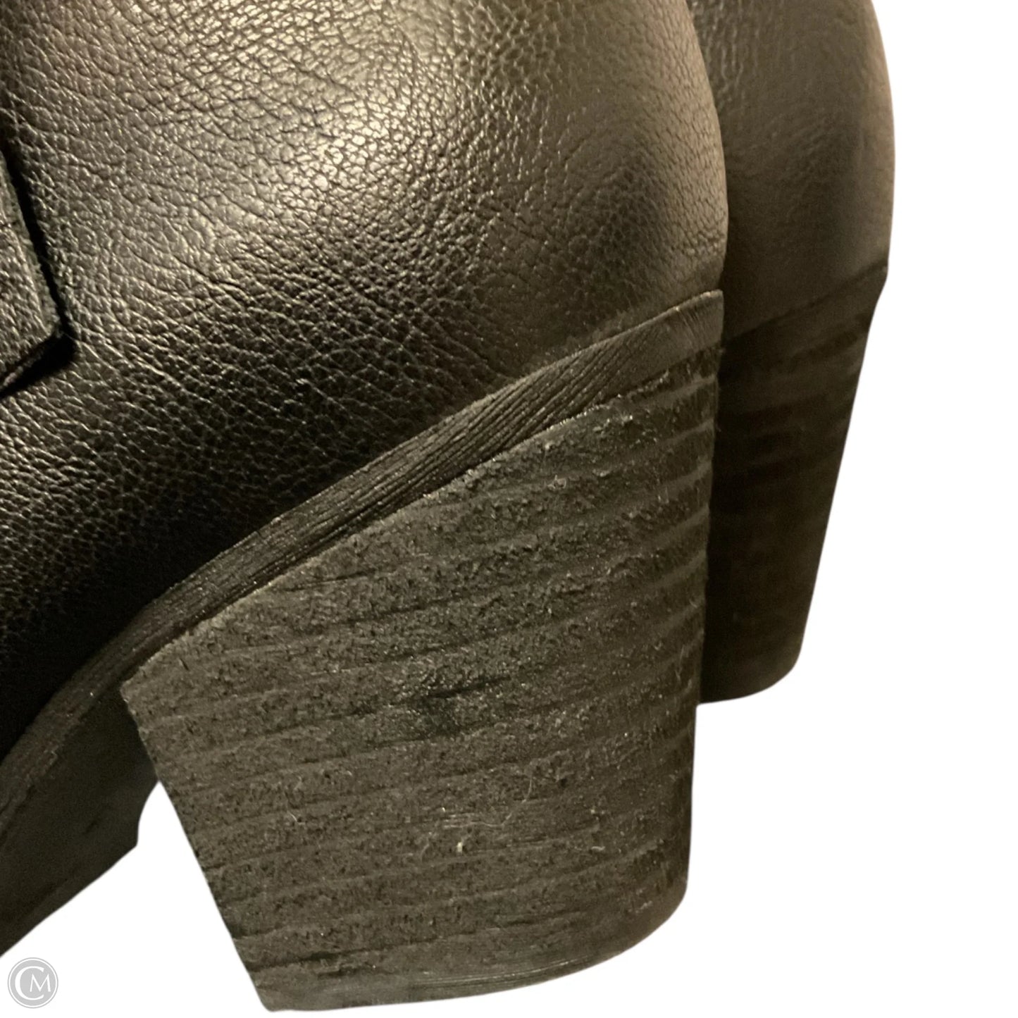 Boots Ankle Heels By Zodiac In Black, Size: 8