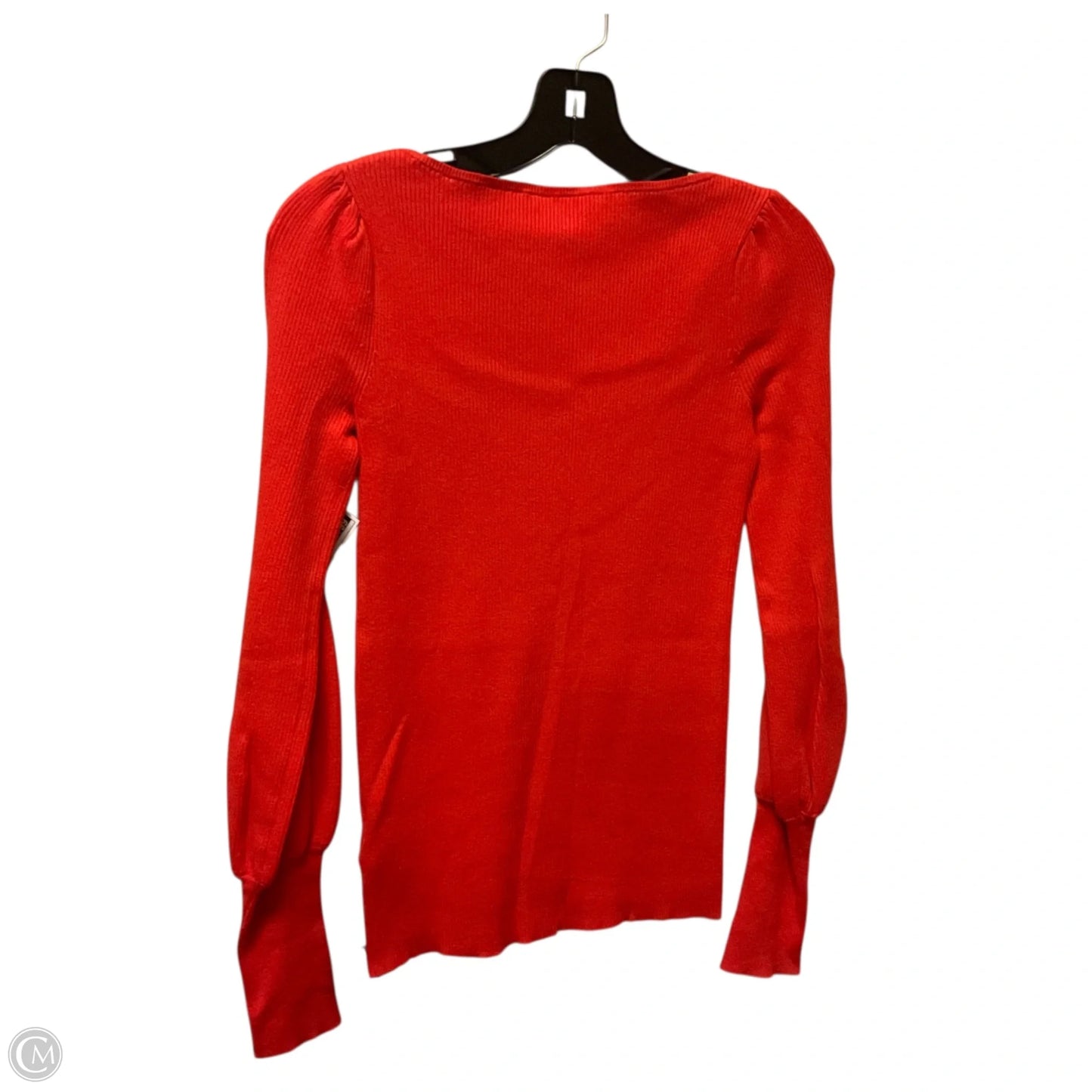 Top Long Sleeve Basic By Lauren By Ralph Lauren In Red, Size: S