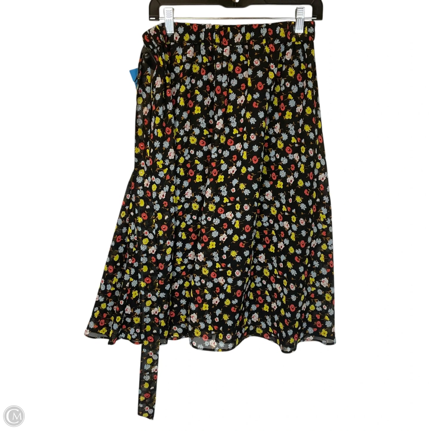 Skirt Midi By Ann Taylor In Floral Print, Size: S
