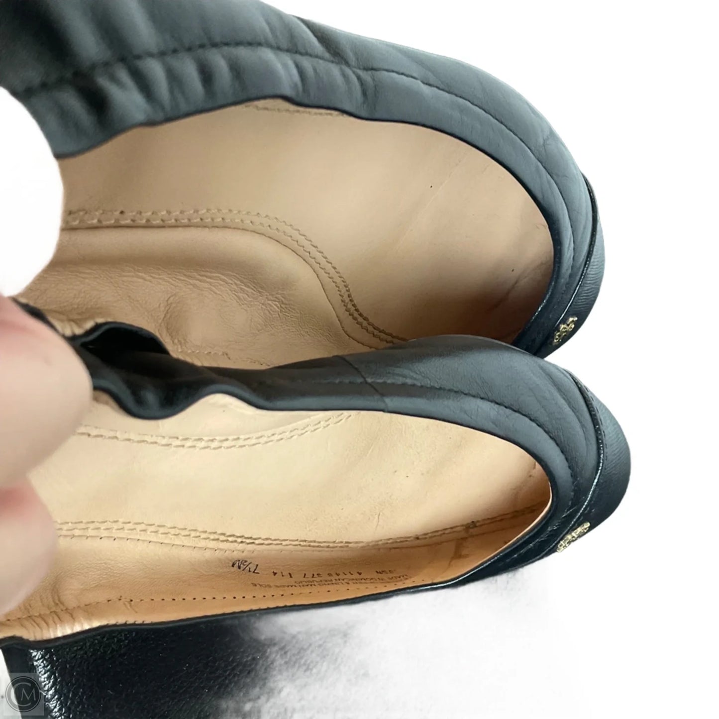 Shoes Designer By Tory Burch In Black, Size: 7.5