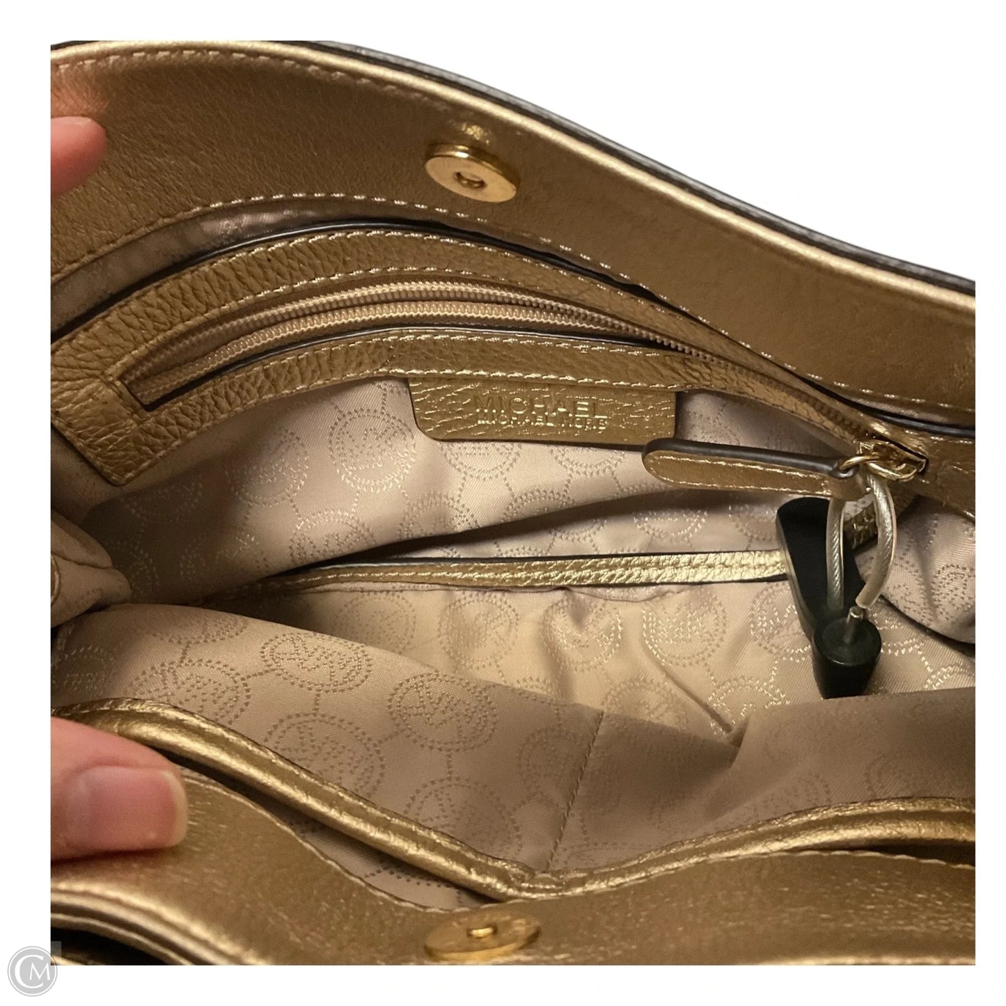 Crossbody Designer By Michael Kors, Size: Medium