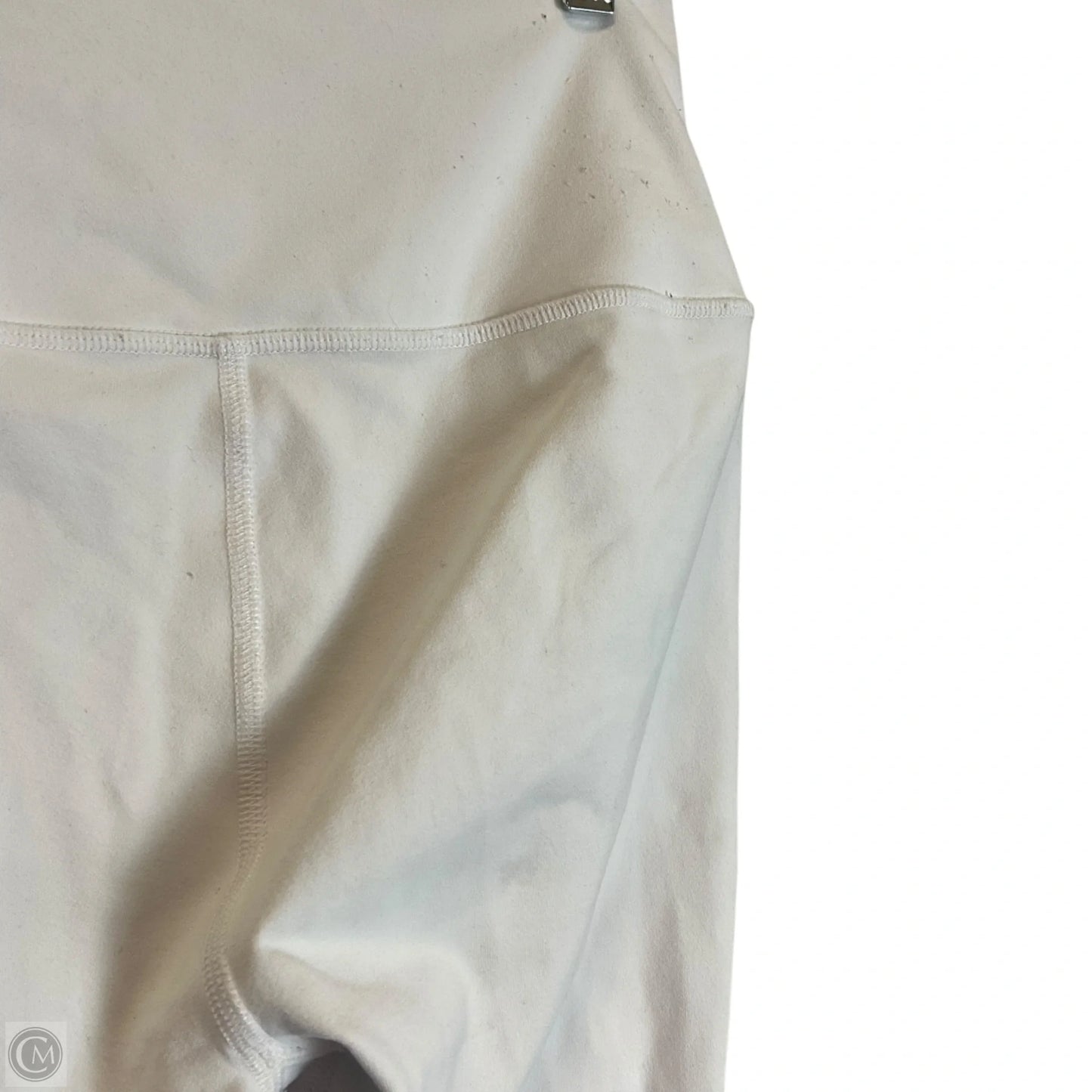 Athletic Leggings By Alo In White, Size: M