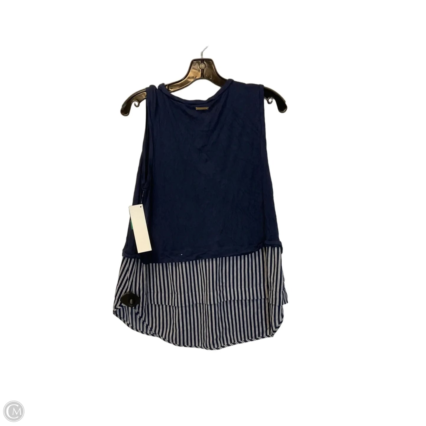 Top Sleeveless By Michael By Michael Kors In Blue, Size: M
