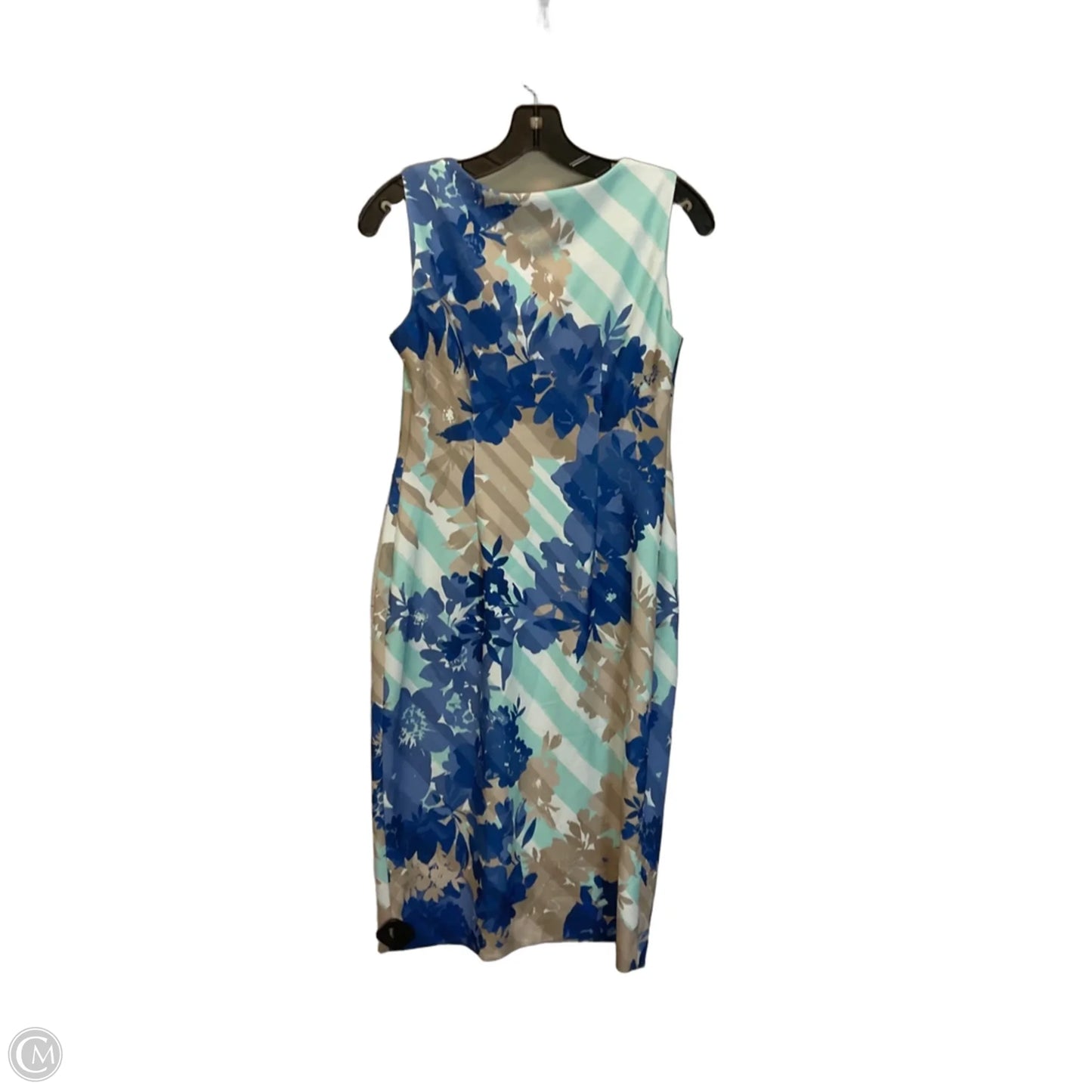 Dress Casual Short By Calvin Klein In Blue, Size: 4