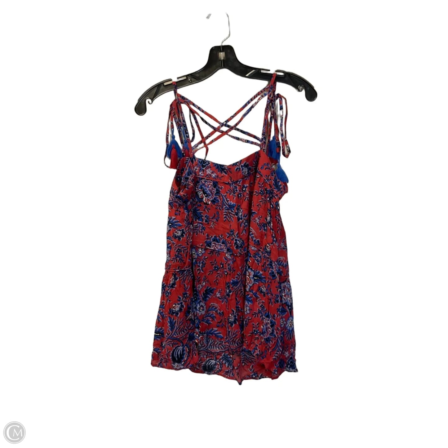 Top Sleeveless By Loft In Red, Size: S