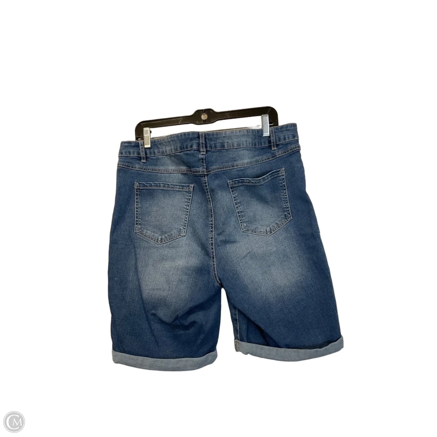 Shorts By D Jeans In Blue Denim, Size: 18