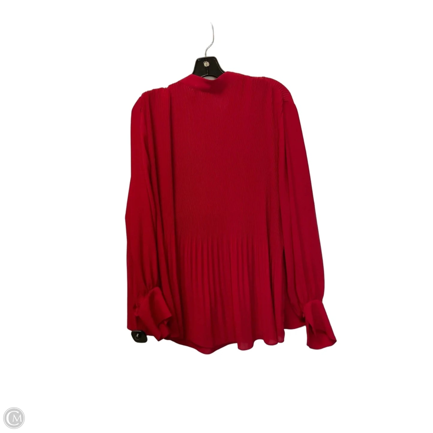 Top Long Sleeve By Philosophy In Red, Size: 2x