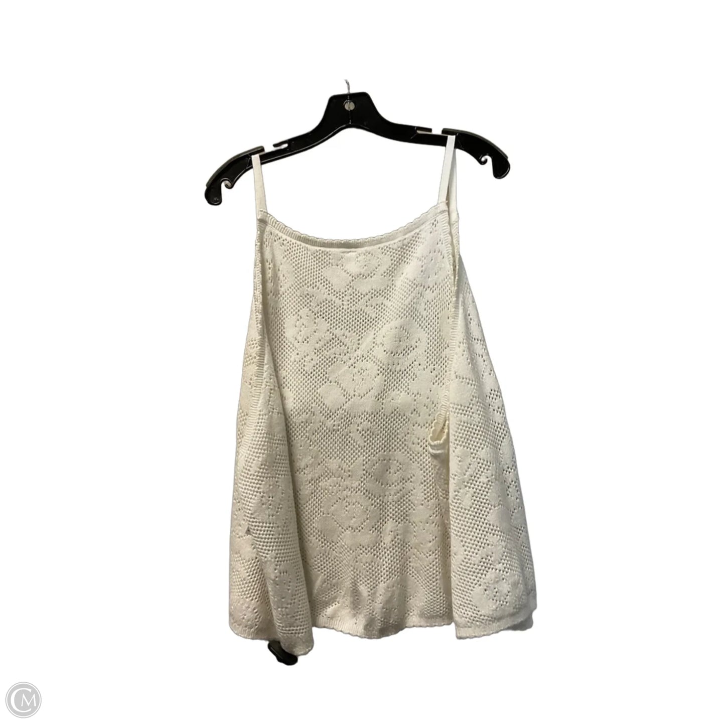 Top Sleeveless Basic By Old Navy In White, Size: 3x
