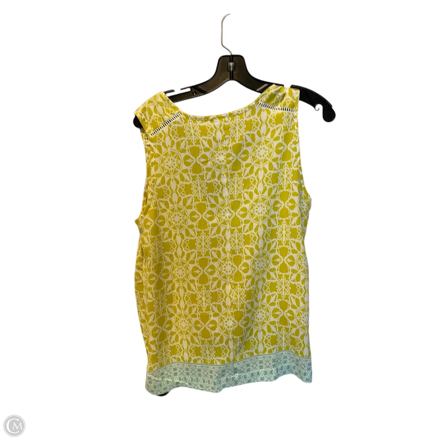 Top Sleeveless By Love Stitch In Green, Size: S