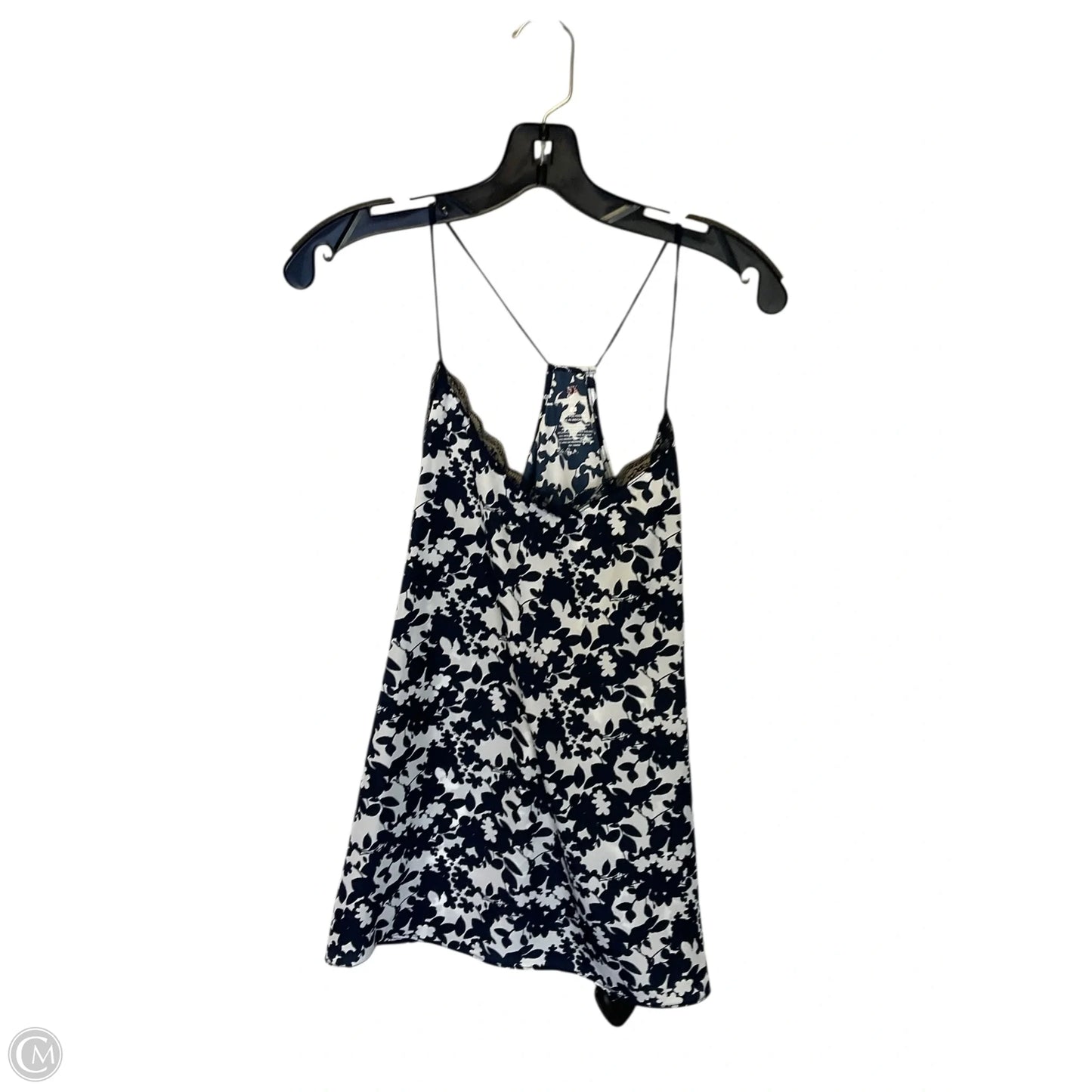 Top Sleeveless By New York And Co In Navy, Size: S
