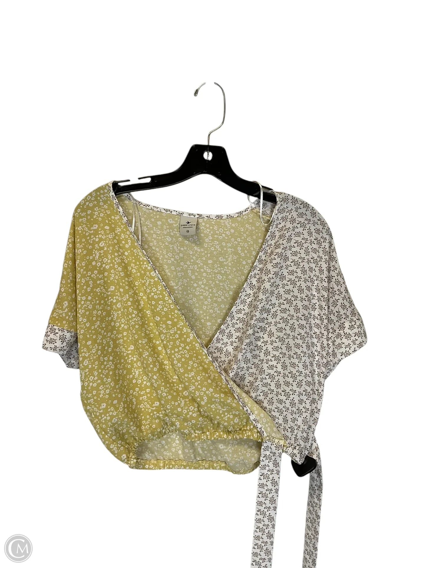Top Short Sleeve By Paper Crane In Multi-colored, Size: Xs