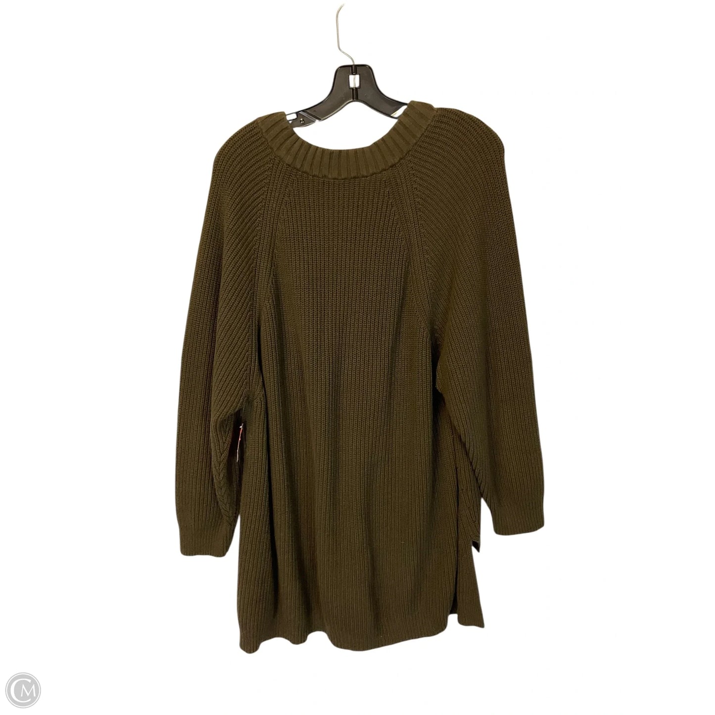 Sweater By Express In Green, Size: S