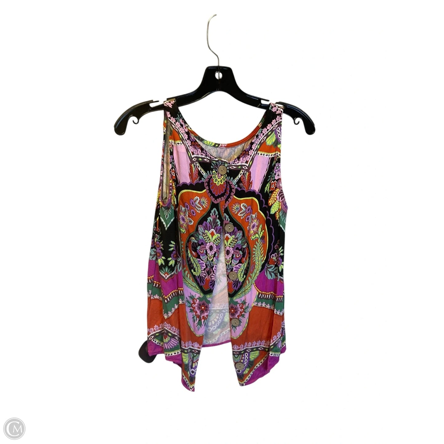 Top Sleeveless By Rachel Zoe In Multi-colored, Size: M