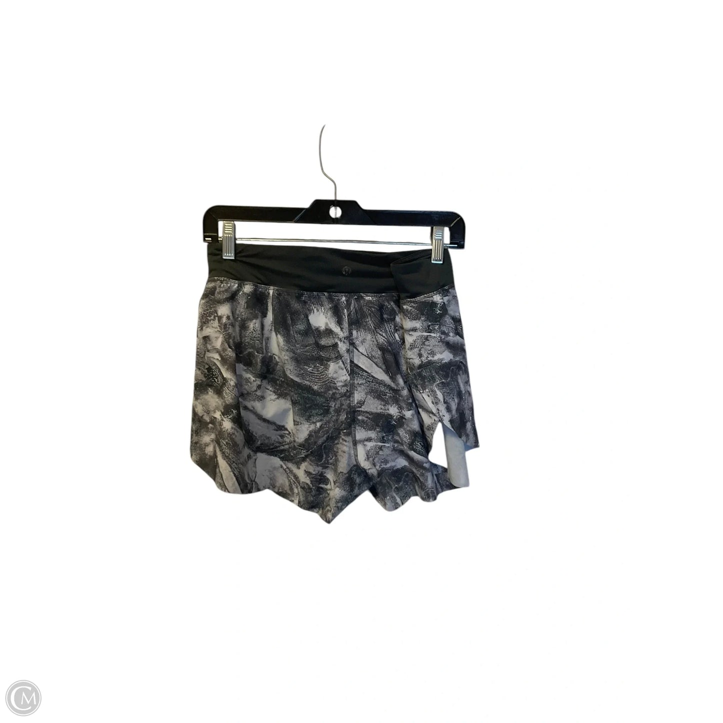 Athletic Shorts By Lululemon In Grey, Size: