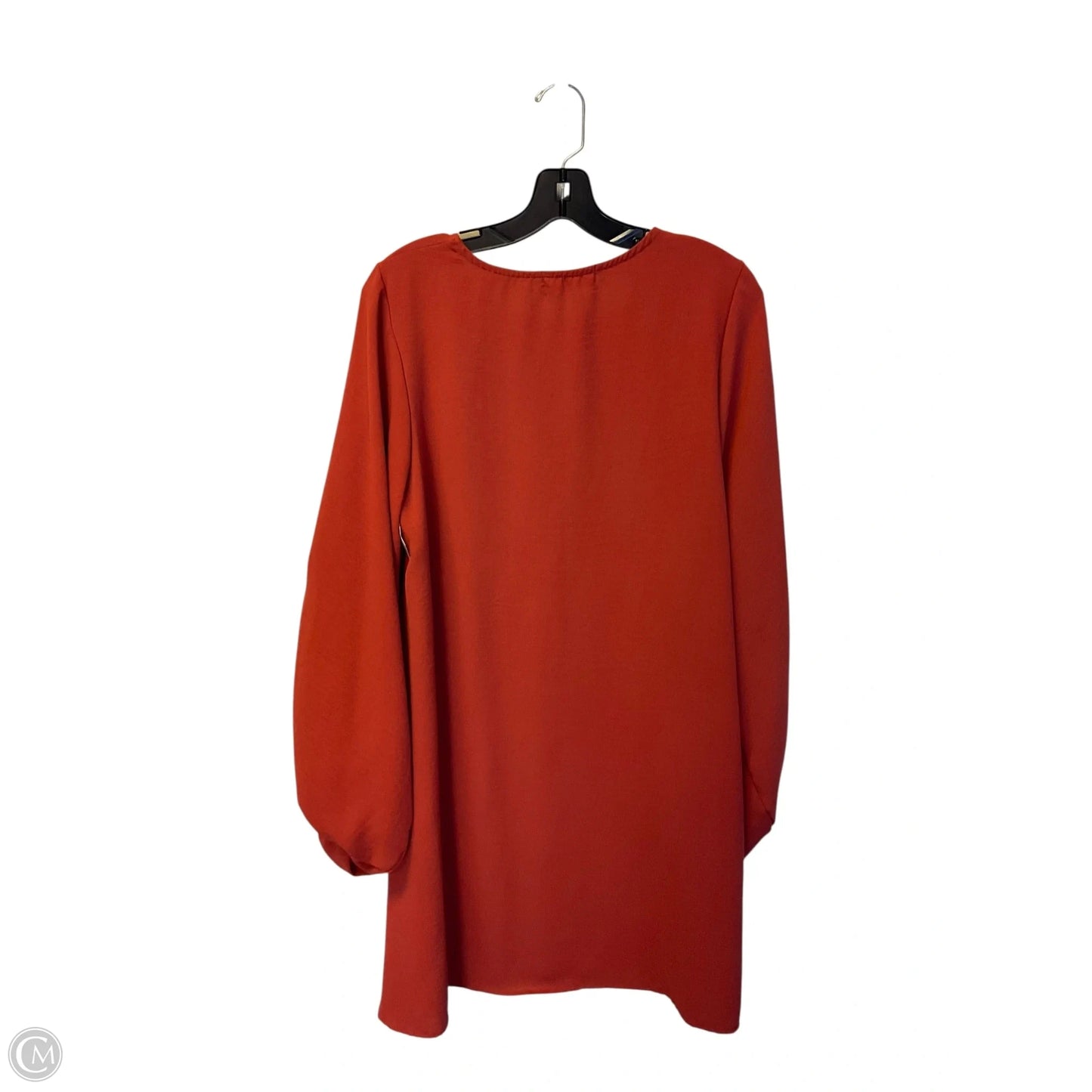 Dress Casual Short By Almost Pink In Orange, Size: L