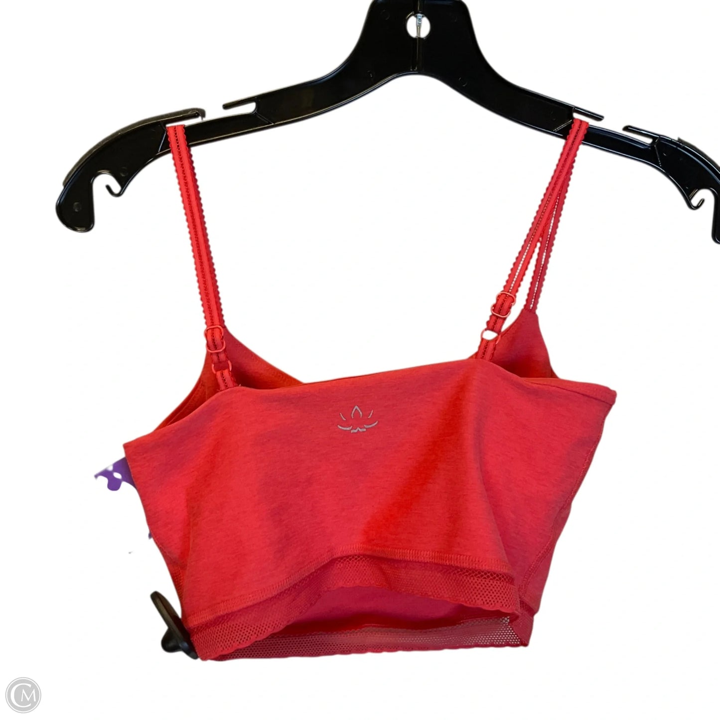Bra By Beyond Yoga In Coral, Size: Xs