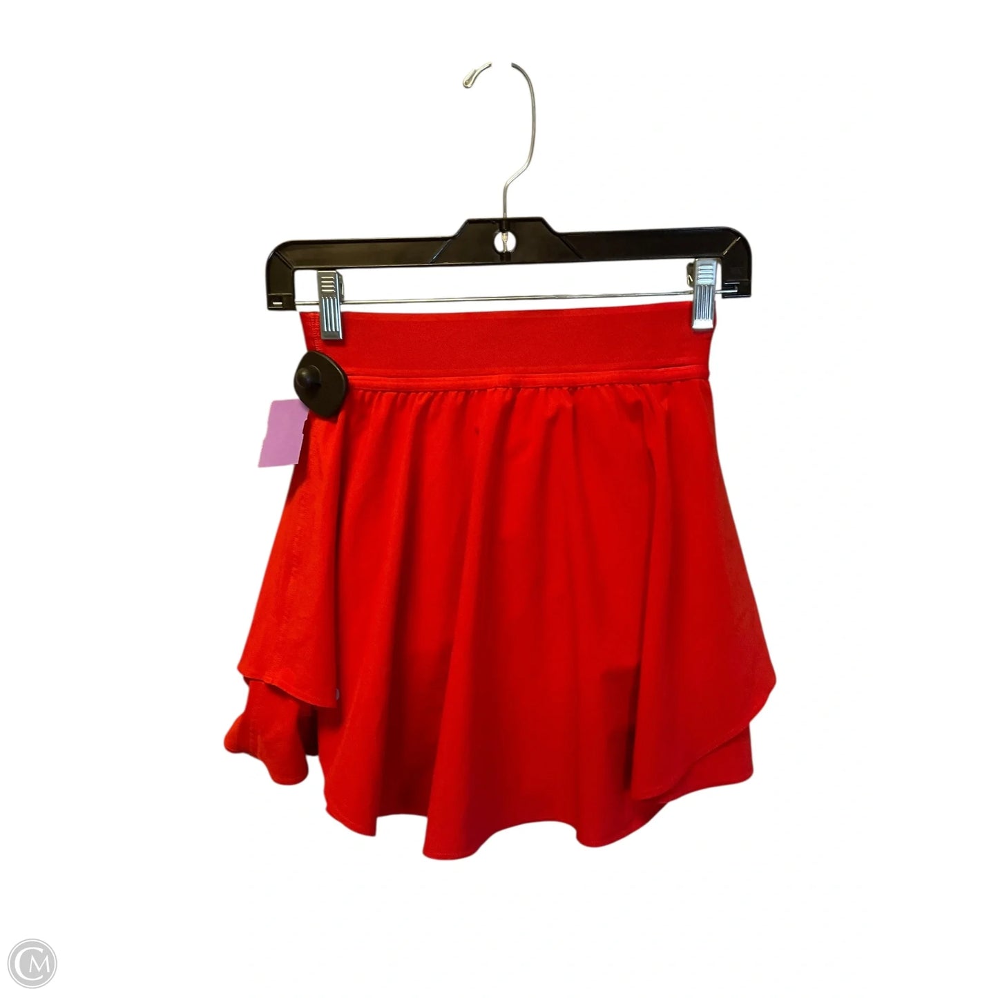 Athletic Skort By Lululemon In Red, Size: 2