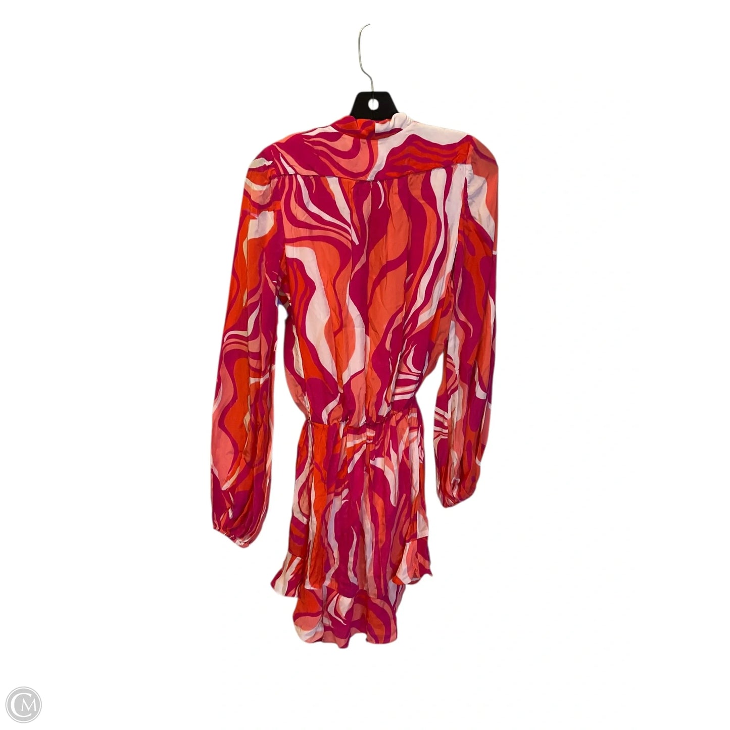 Dress Casual Short By Clothes Mentor In Orange & Pink, Size: Xs