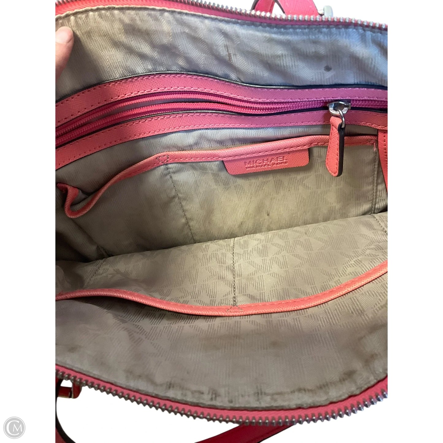 Handbag Designer By Michael Kors, Size: Large