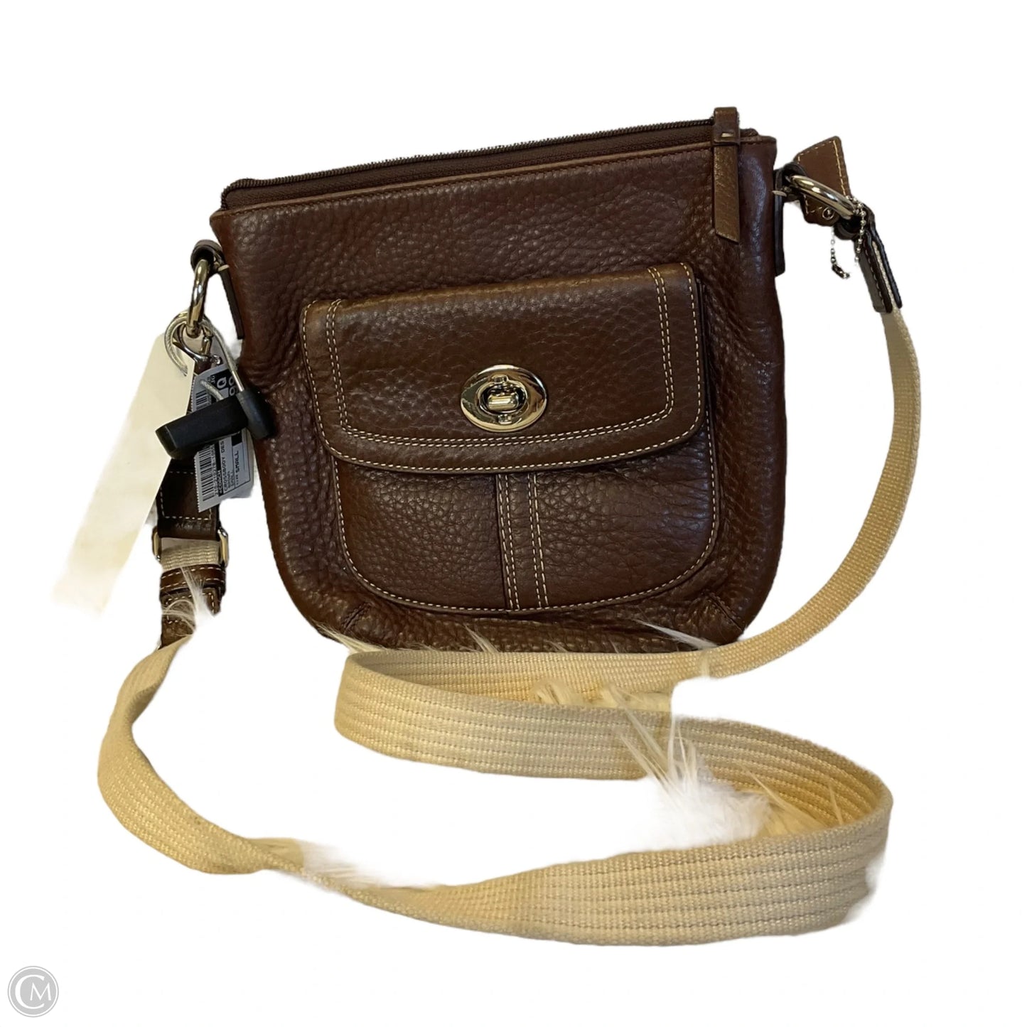 Crossbody Designer By Coach, Size: Small