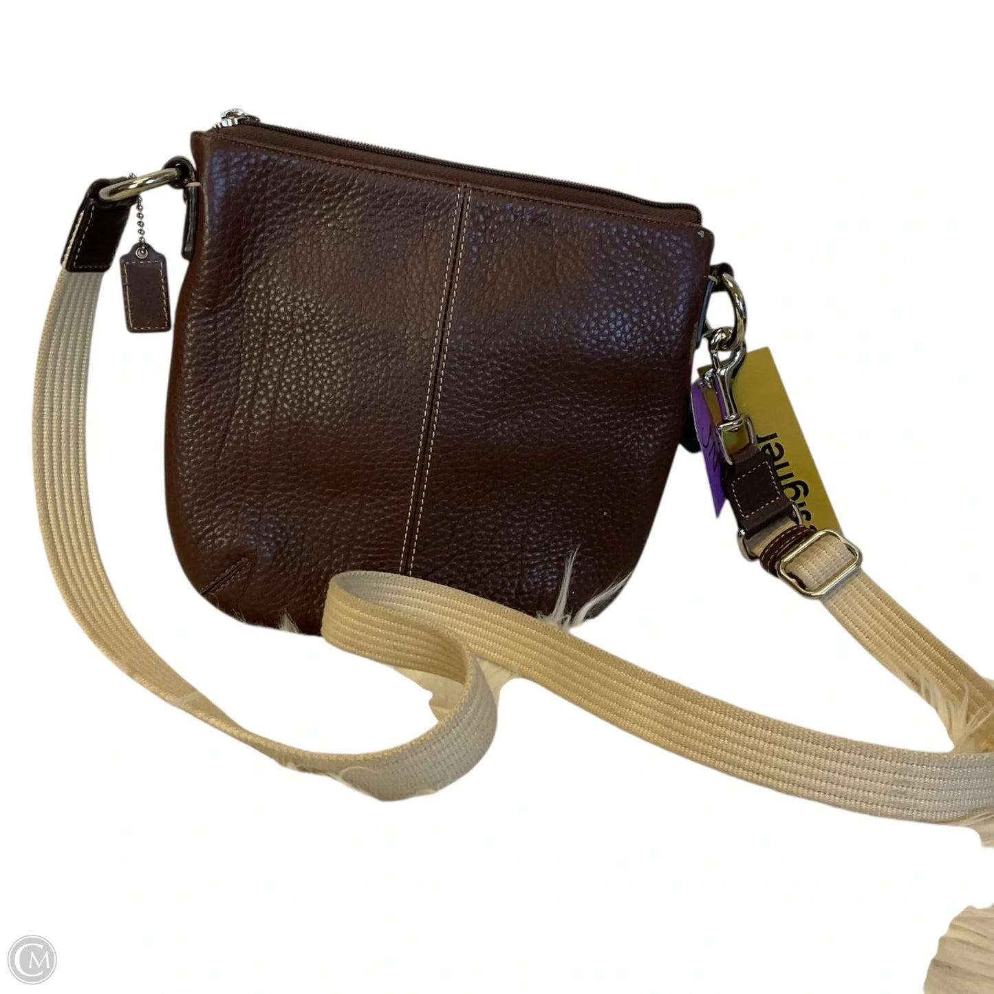 Crossbody Designer By Coach, Size: Small
