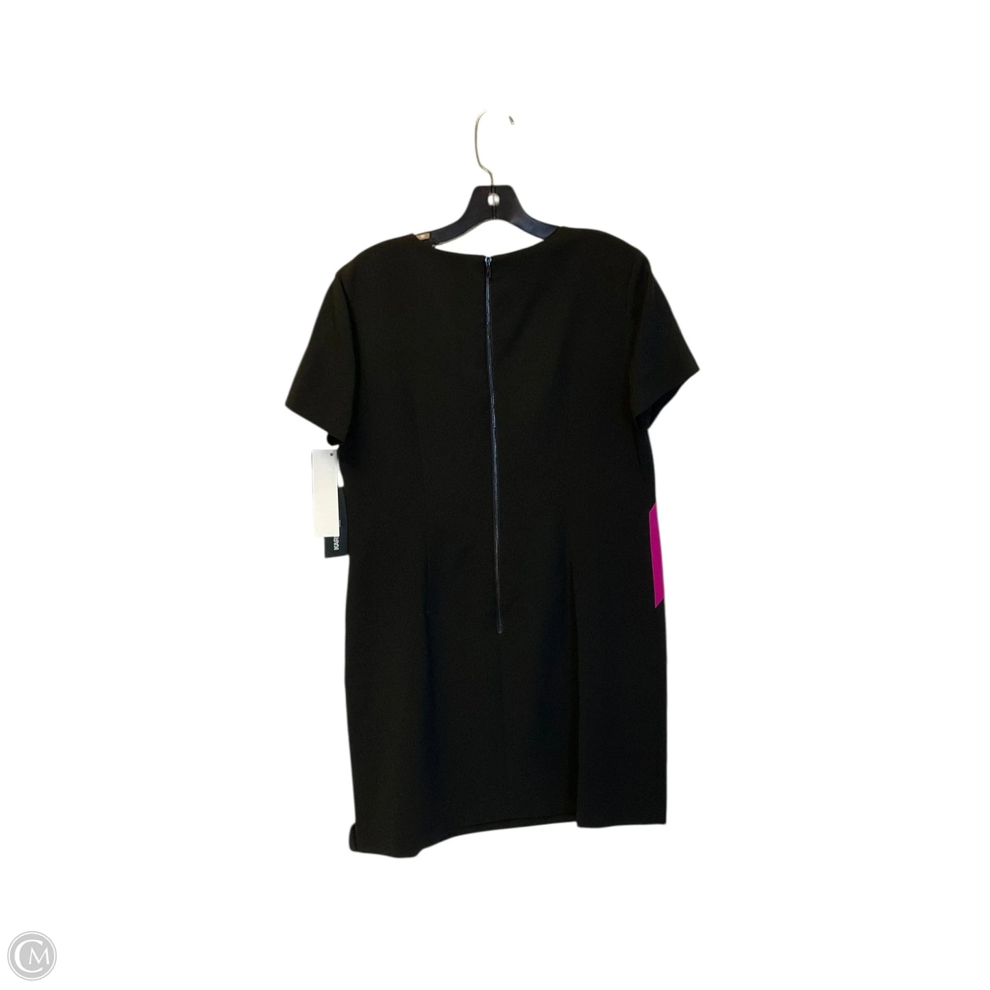 Dress Designer By Karl Lagerfeld In Black, Size: 12