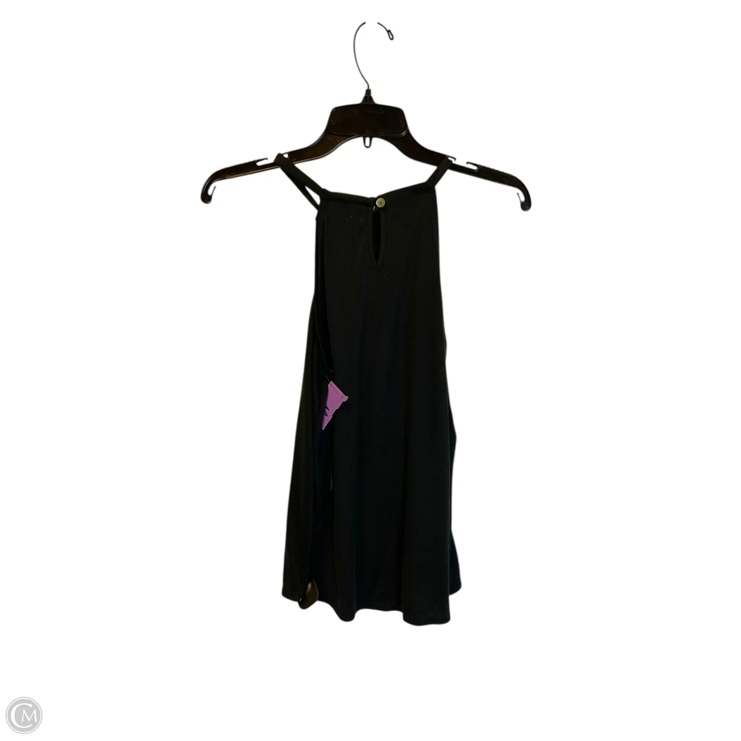 Top Sleeveless By Green Envelope In Black, Size: S