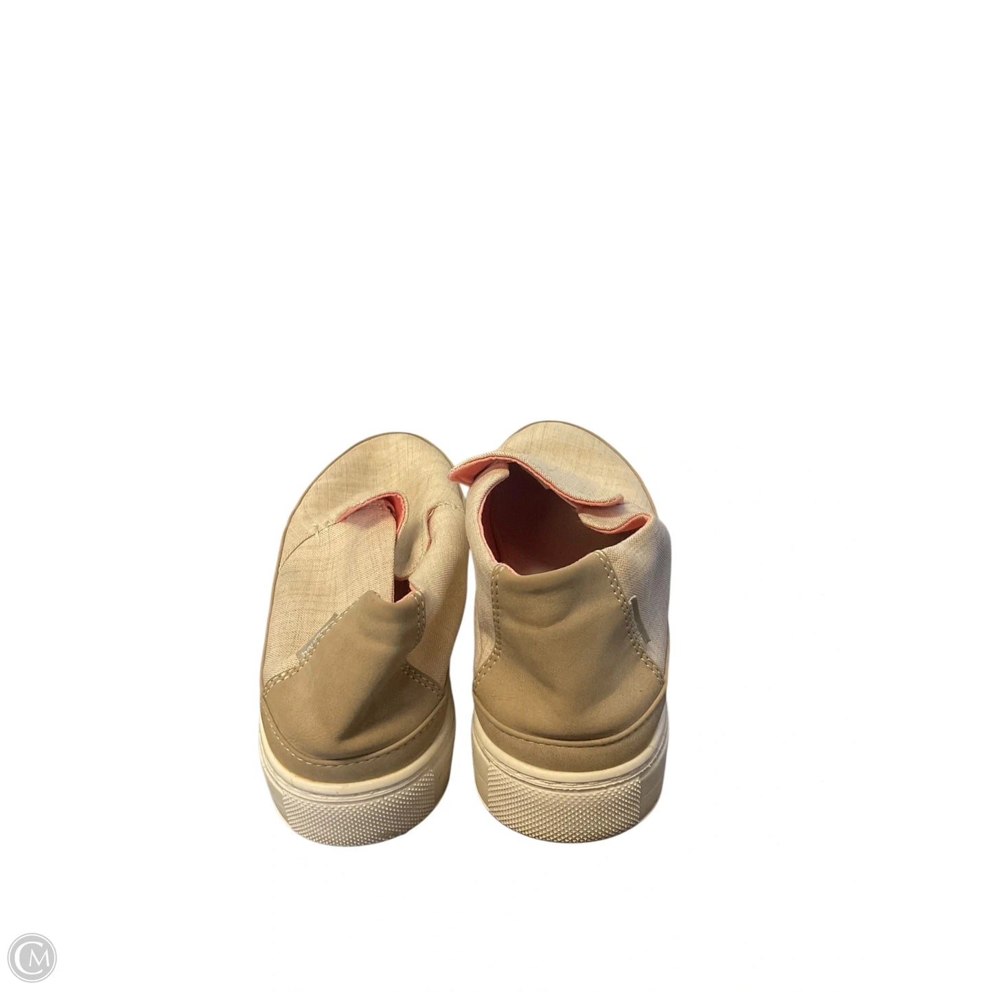 Shoes Flats By Hey Dude In Beige, Size: 8