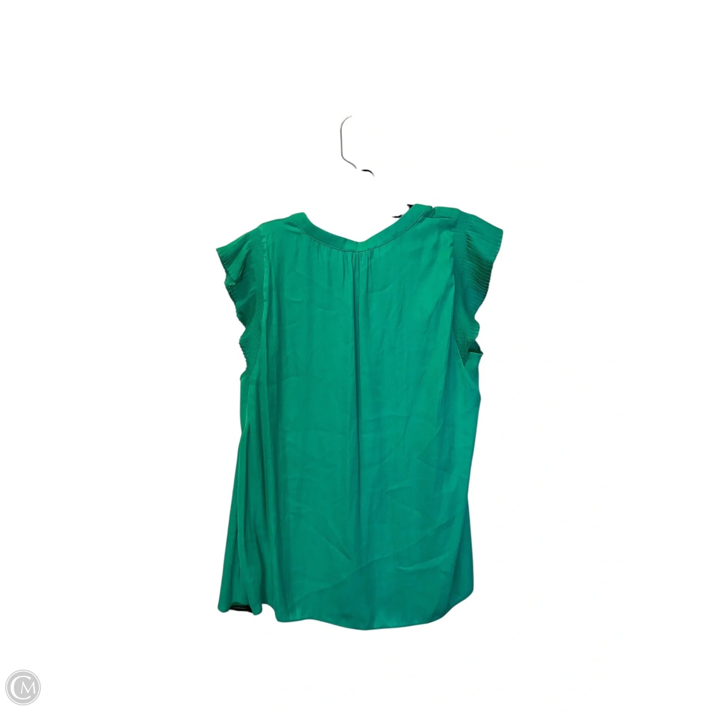 Top Sleeveless By Cmc In Green, Size: Xl