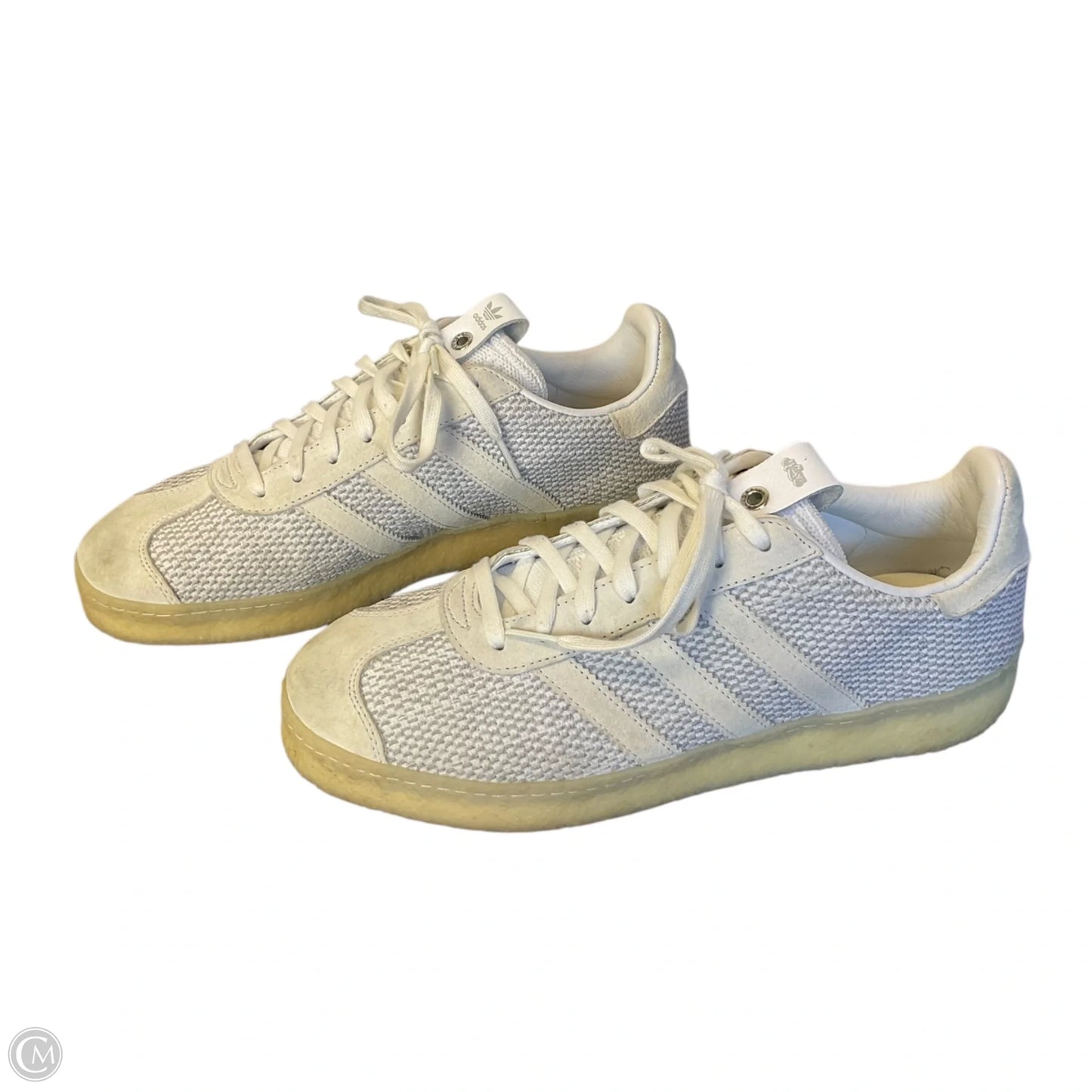Shoes Athletic By Adidas In White, Size: 7.5