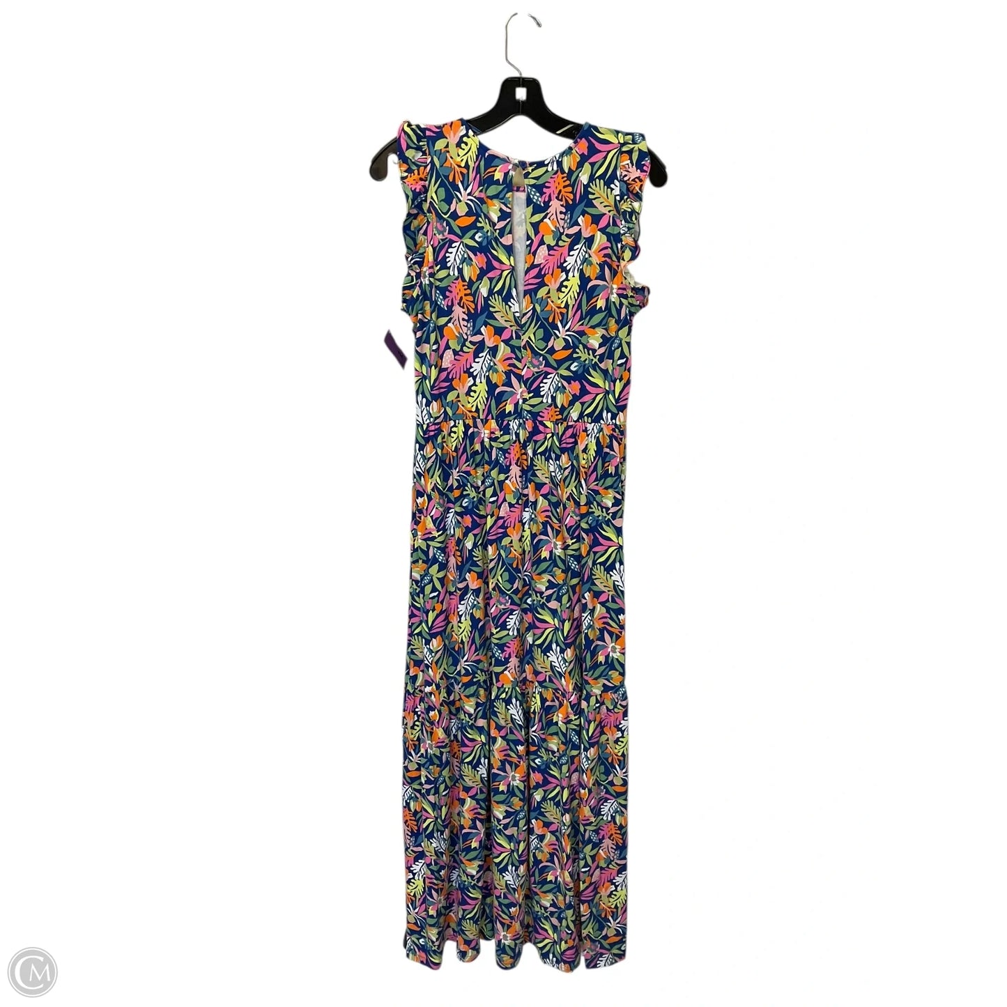 Dress Casual Maxi By Loft In Multi-colored, Size: S