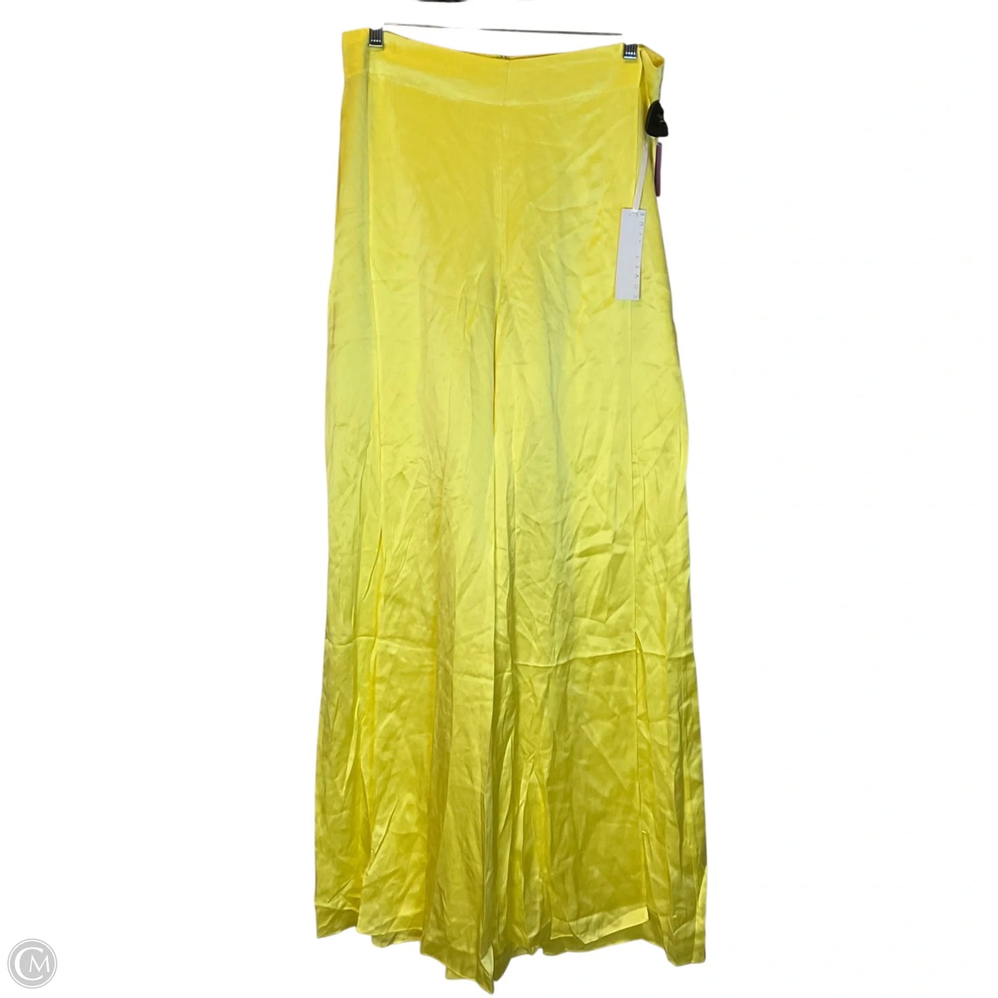 Pants Wide Leg By Clothes Mentor In Yellow, Size: L
