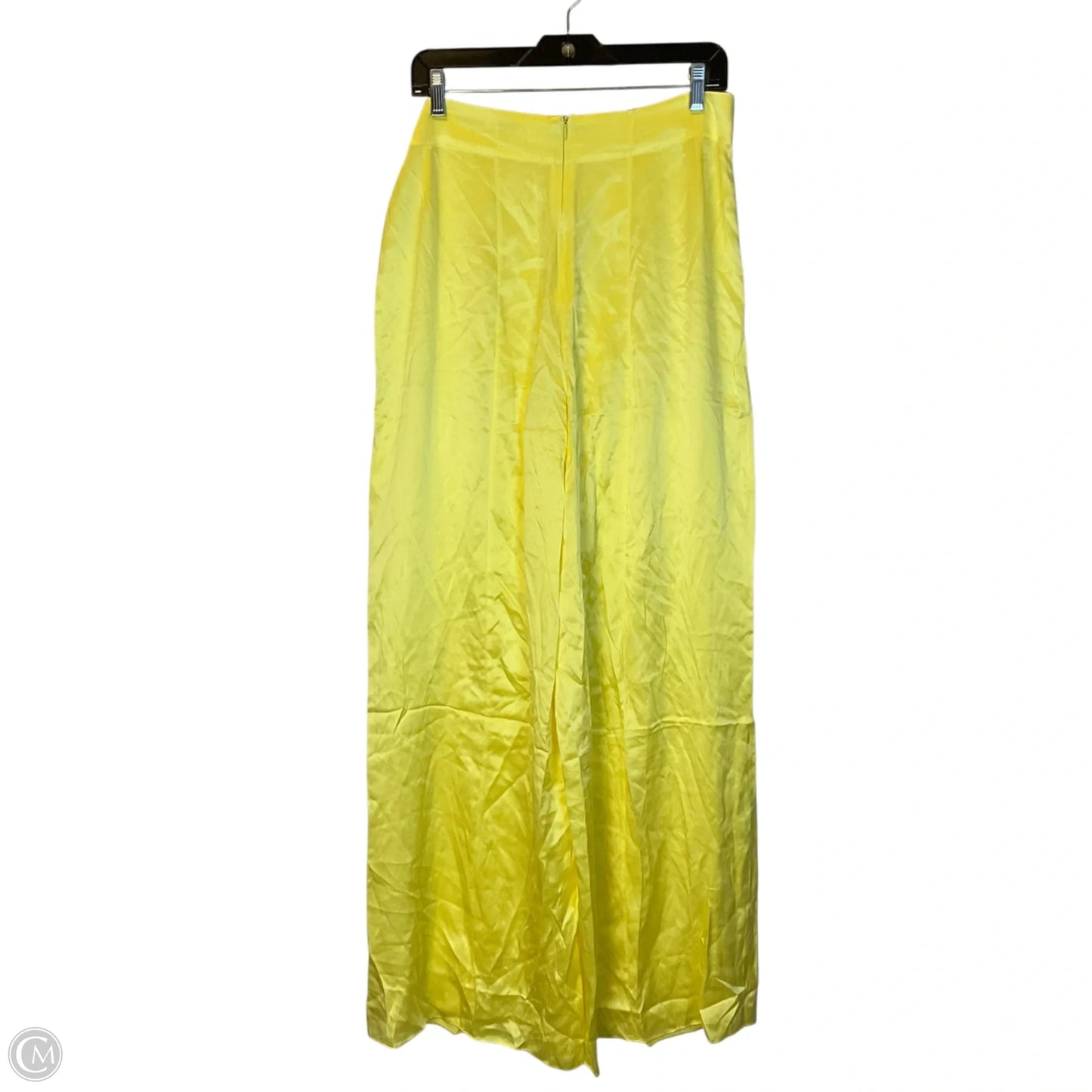 Pants Wide Leg By Clothes Mentor In Yellow, Size: L