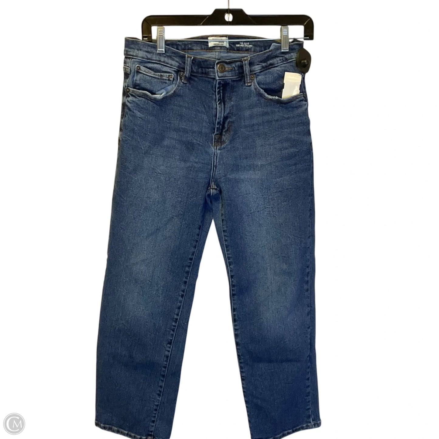 Jeans Straight By Kensie In Blue Denim, Size: 10