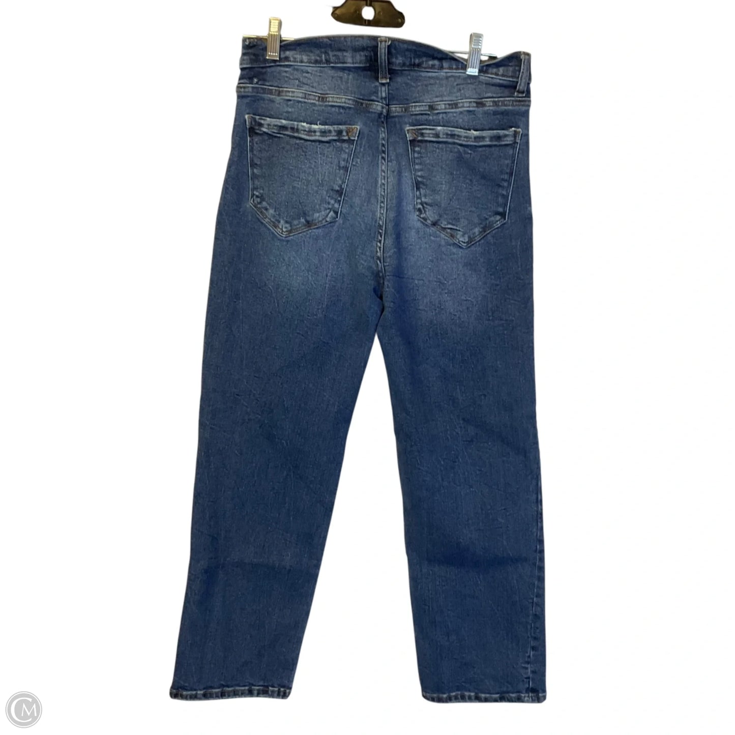 Jeans Straight By Kensie In Blue Denim, Size: 10