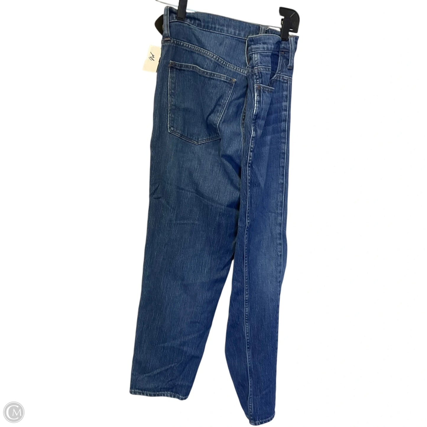 Jeans Straight By Madewell In Blue Denim, Size: 12