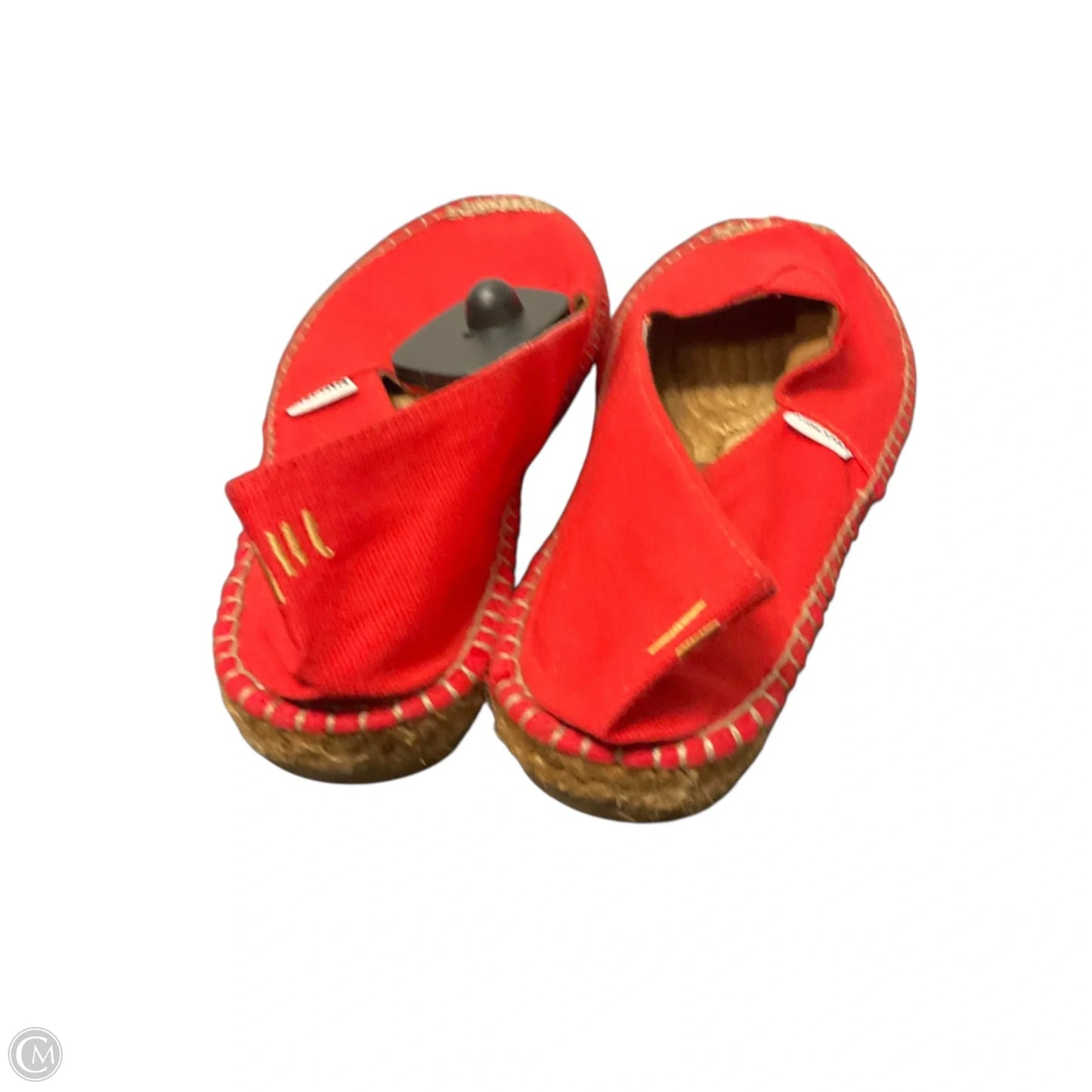 Shoes Flats By Clothes Mentor In Red, Size: 7.5