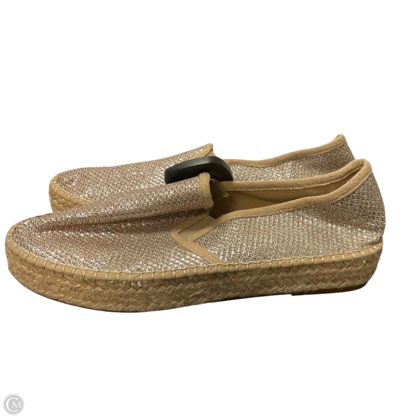 Shoes Flats By Clothes Mentor In Tan, Size: 10