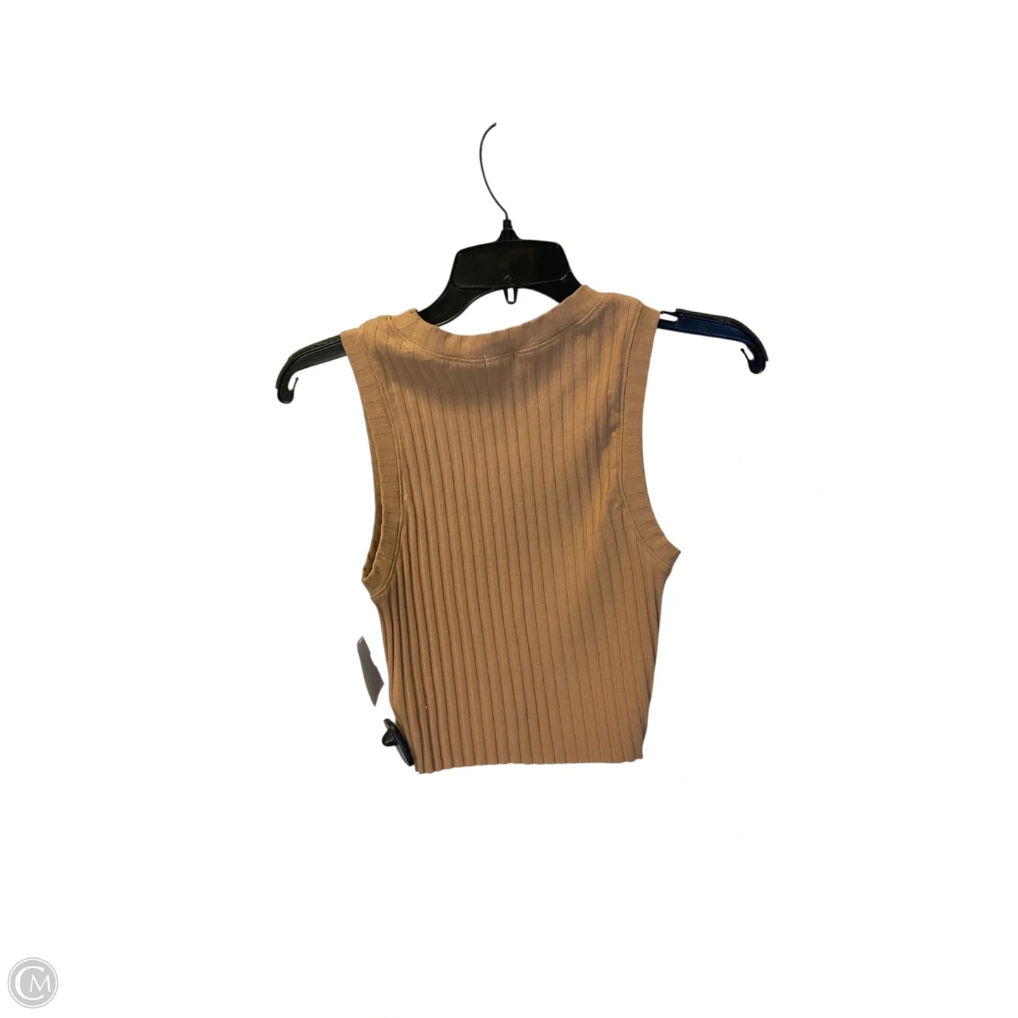 Top Sleeveless Basic By Aerie In Tan, Size: Xs