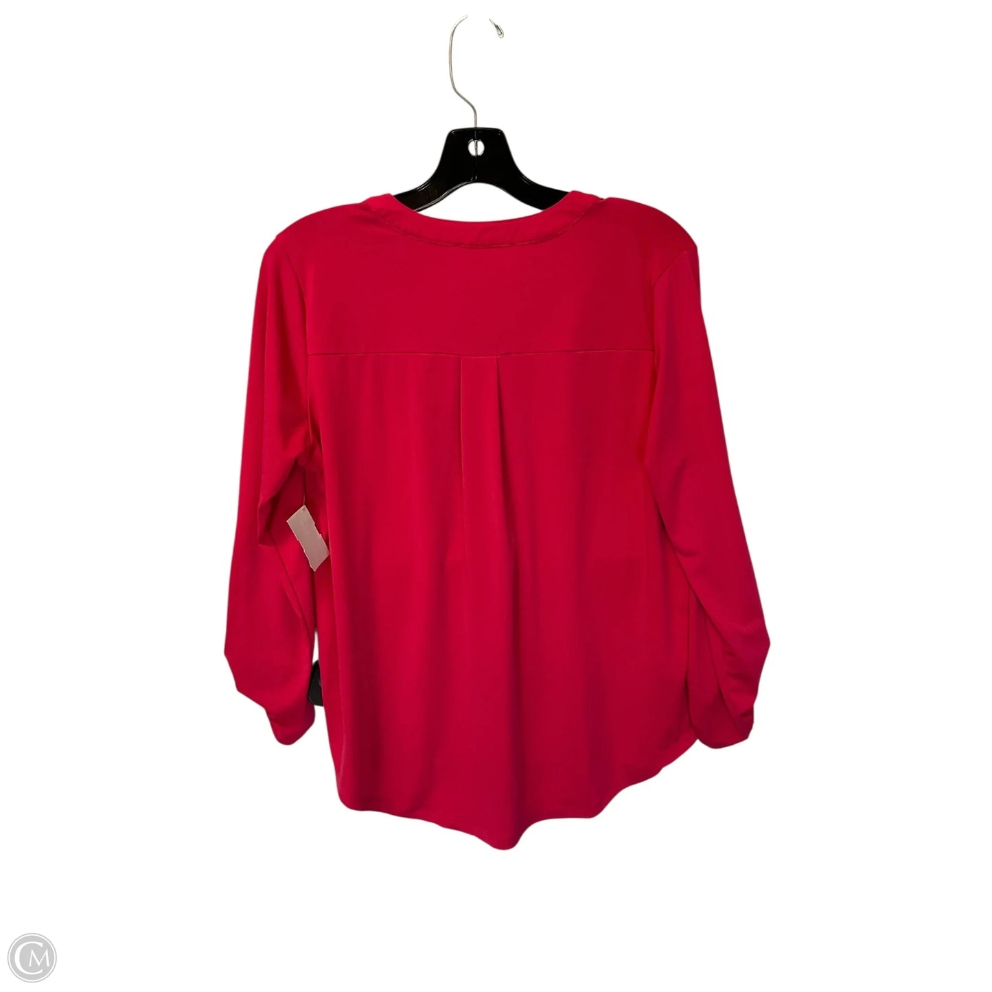 Top 3/4 Sleeve By Michael By Michael Kors In Pink, Size: M