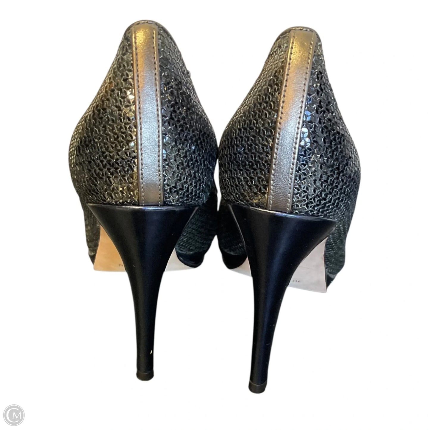 Shoes Heels Stiletto By Cole-haan In Silver, Size: 7.5