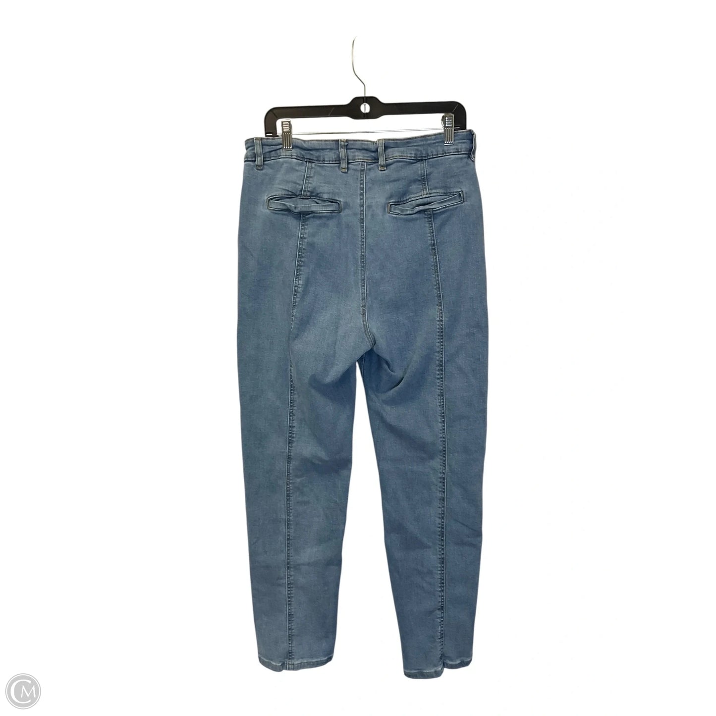 Jeans Straight By Inc In Blue Denim, Size: 14