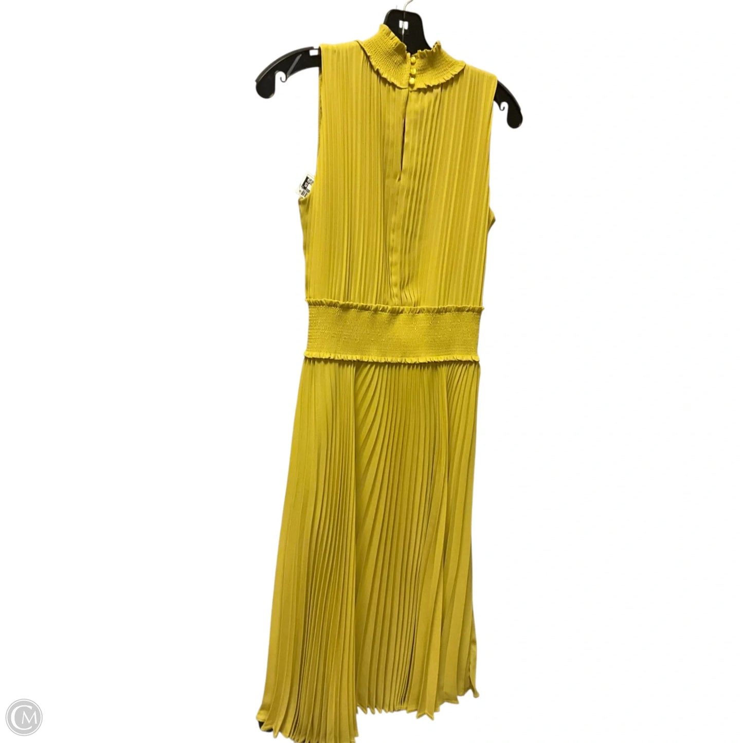 Dress Casual Midi By Nanette By Nanette Lepore In Yellow, Size: S